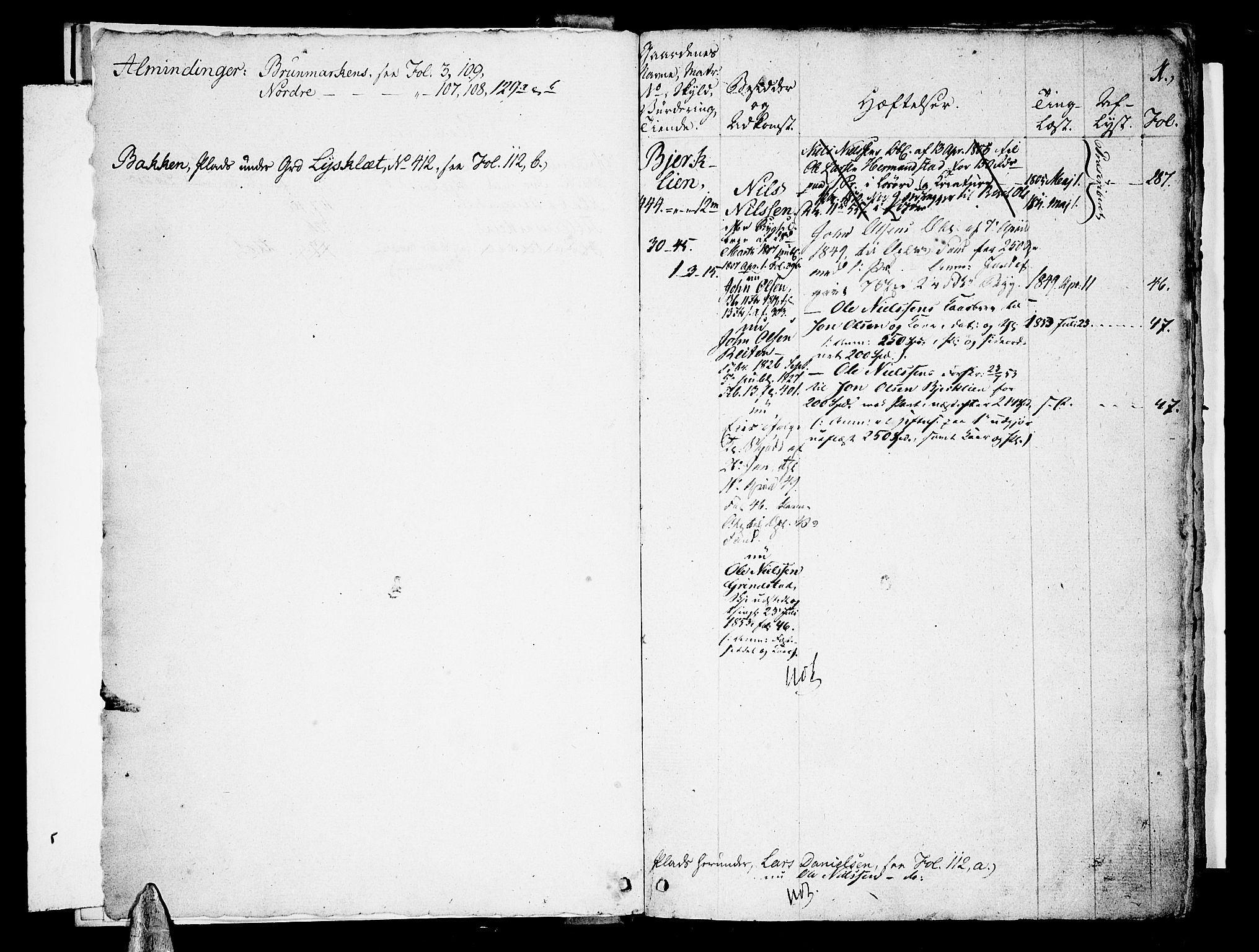 Strinda og Selbu sorenskriveri, SAT/A-0015/2/2A/L0012: Mortgage register no. 12, 1800-1860, p. 1