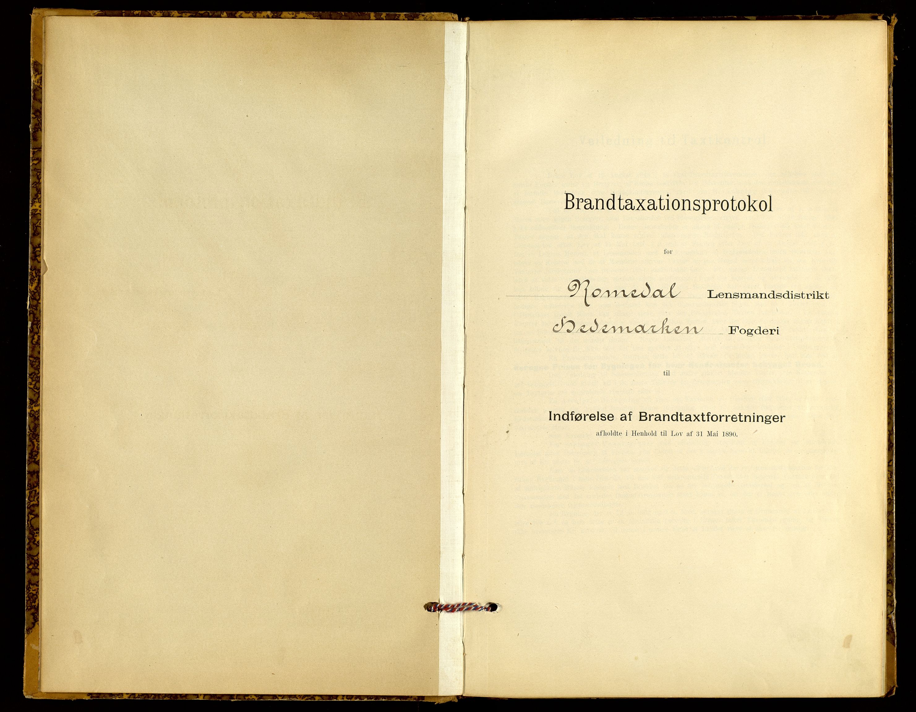 Norges Brannkasse, Romedal, AV/SAH-NBRANR-008/F/L0003: Branntakstprotokoll, 1900-1950