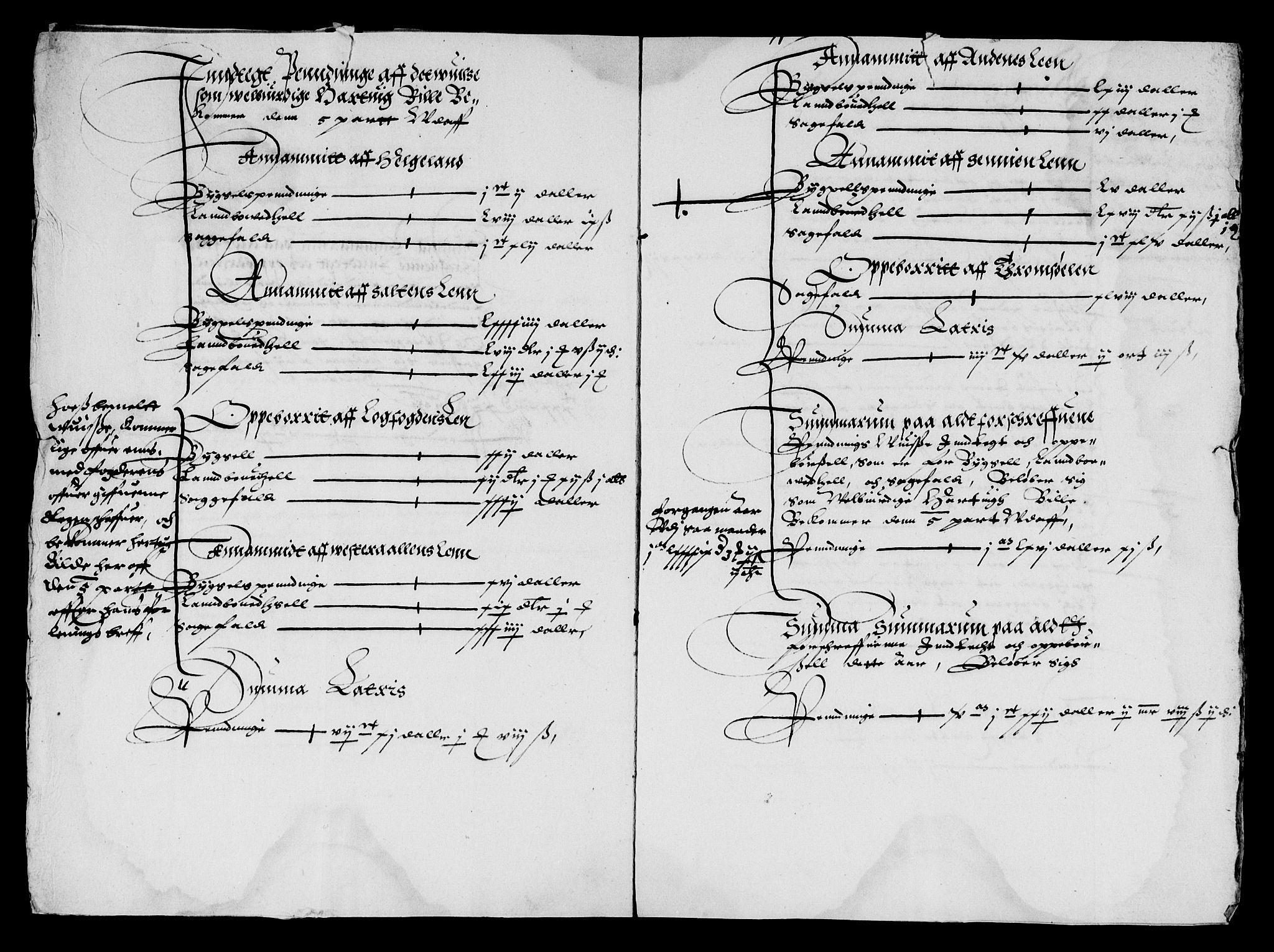 Rentekammeret inntil 1814, Reviderte regnskaper, Lensregnskaper, RA/EA-5023/R/Rb/Rbz/L0003: Nordlandenes len, 1611-1613