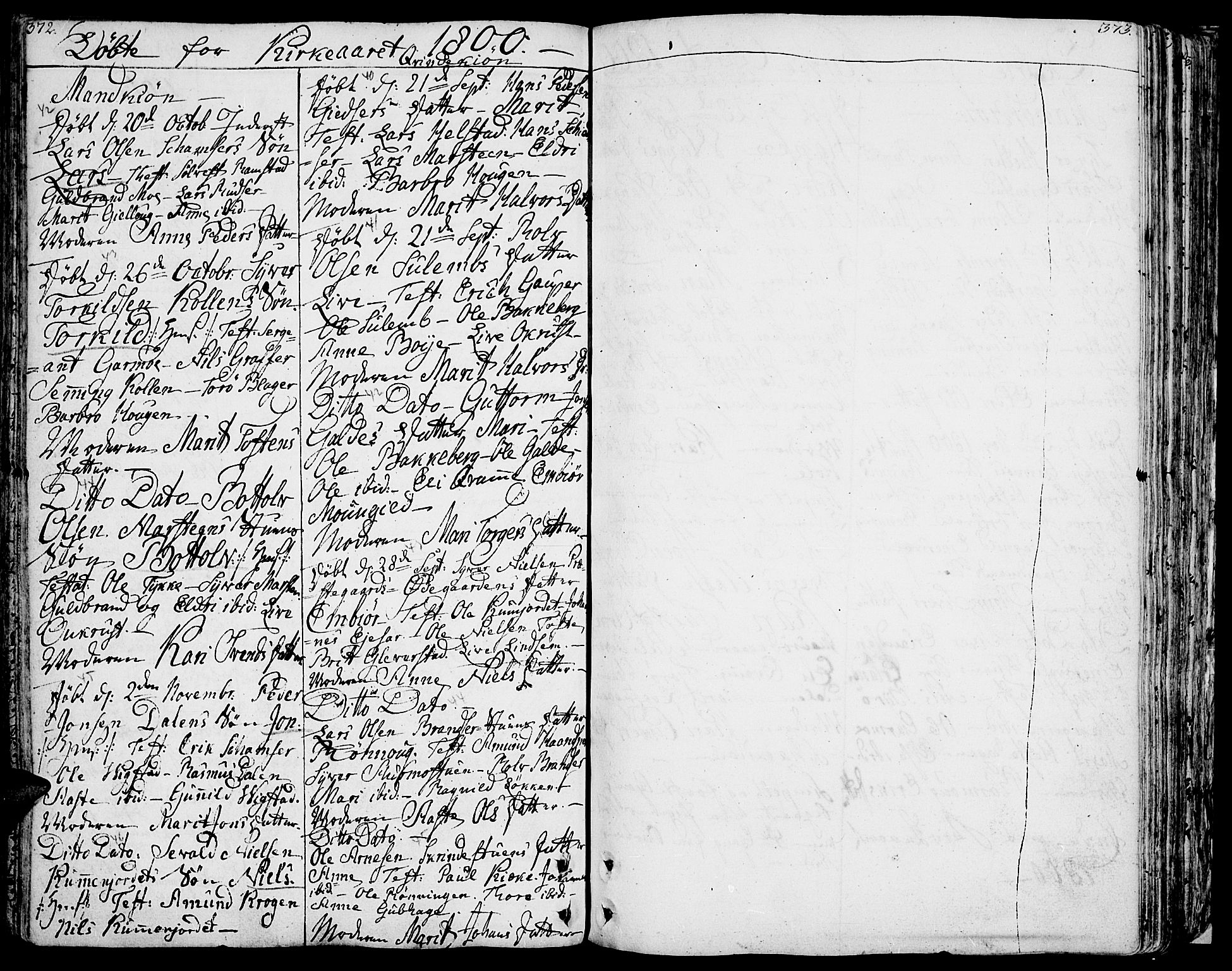 Lom prestekontor, AV/SAH-PREST-070/K/L0002: Parish register (official) no. 2, 1749-1801, p. 372-373