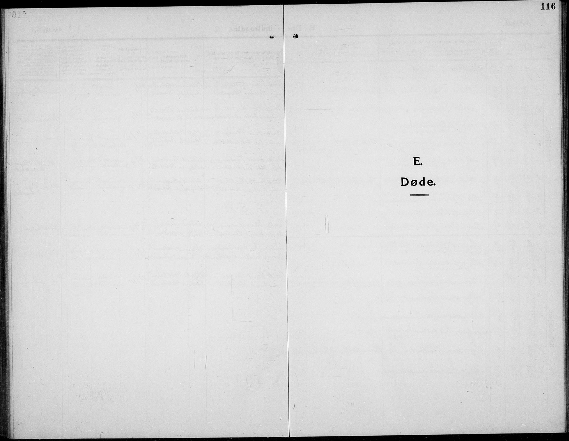 Øystre Slidre prestekontor, SAH/PREST-138/H/Ha/Hab/L0008: Parish register (copy) no. 8, 1911-1938, p. 116