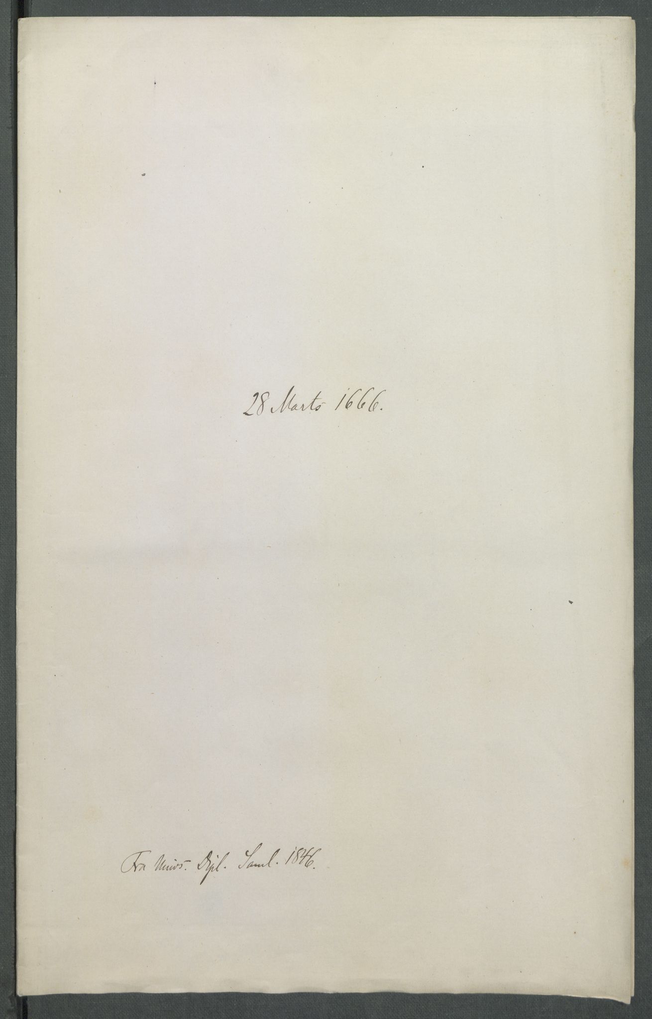 Riksarkivets diplomsamling, AV/RA-EA-5965/F02/L0170: Dokumenter, 1664-1666, p. 182