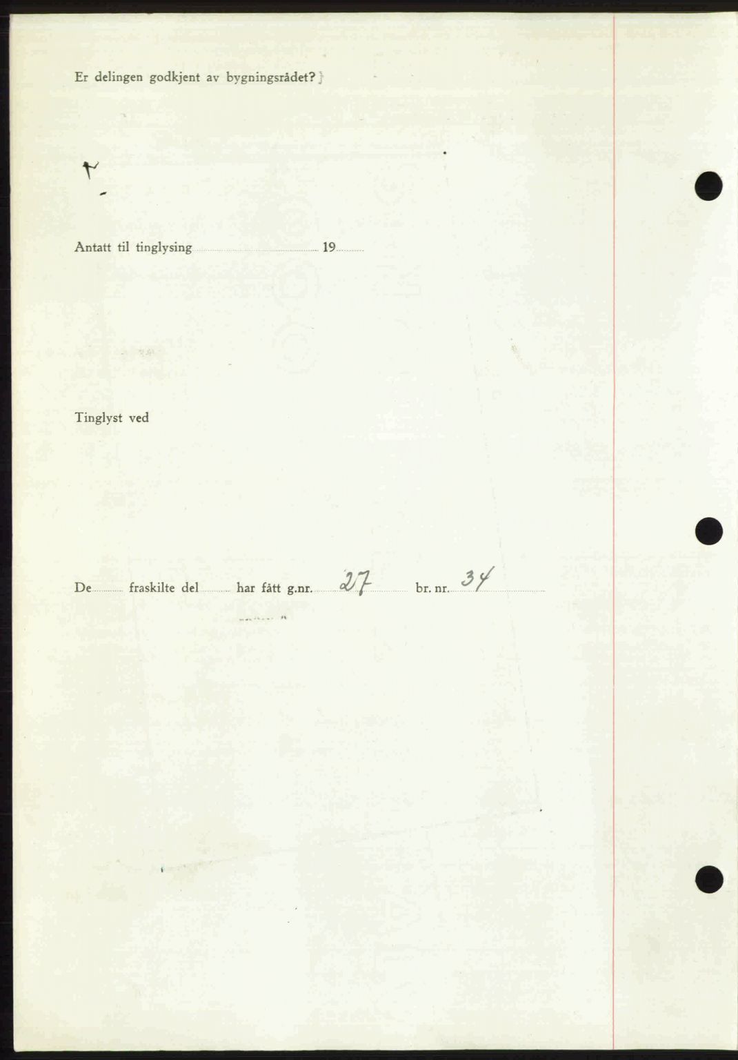 Romsdal sorenskriveri, AV/SAT-A-4149/1/2/2C: Mortgage book no. A23, 1947-1947, Diary no: : 1762/1947