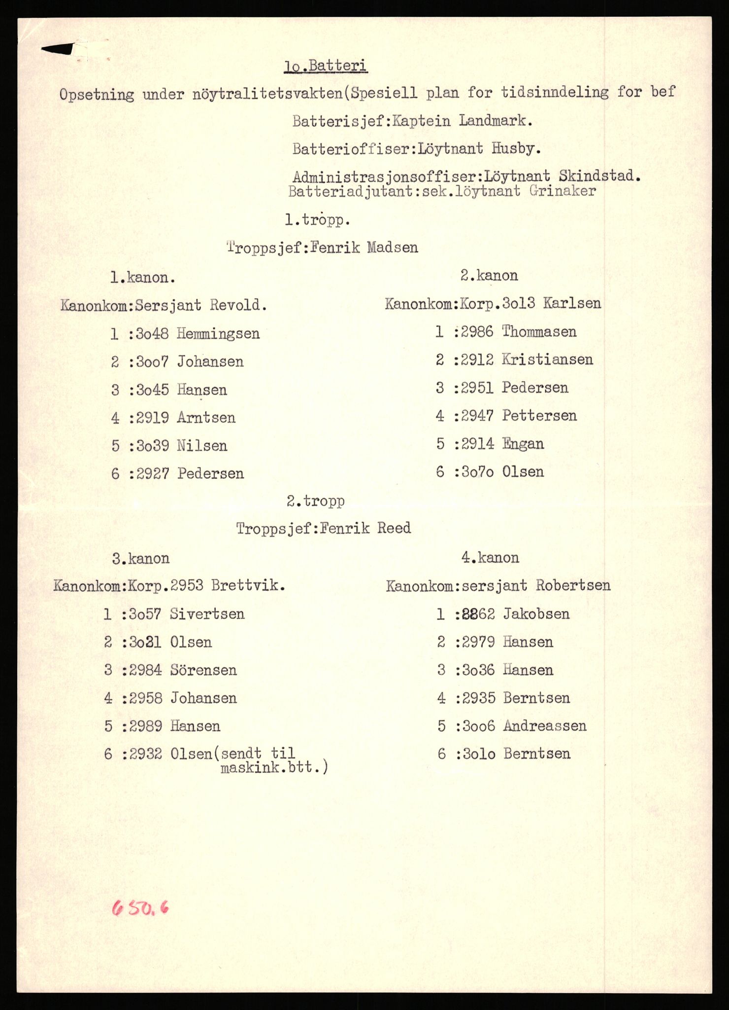 Forsvaret, Forsvarets krigshistoriske avdeling, AV/RA-RAFA-2017/Y/Yb/L0154: II-C-11-650-657  -  6. Divisjon, 1940, p. 768