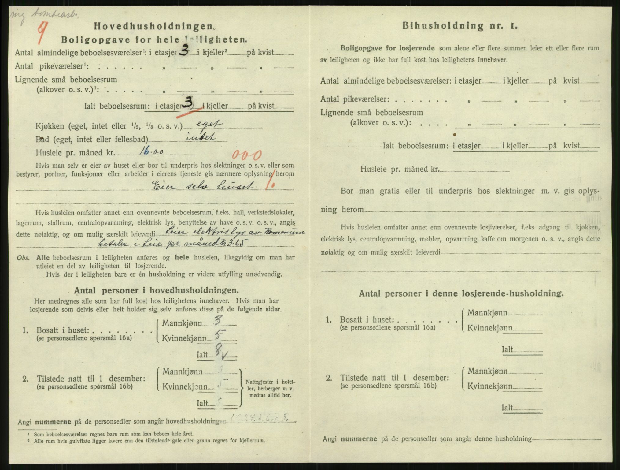 SAT, 1920 census for Namsos, 1920, p. 1508