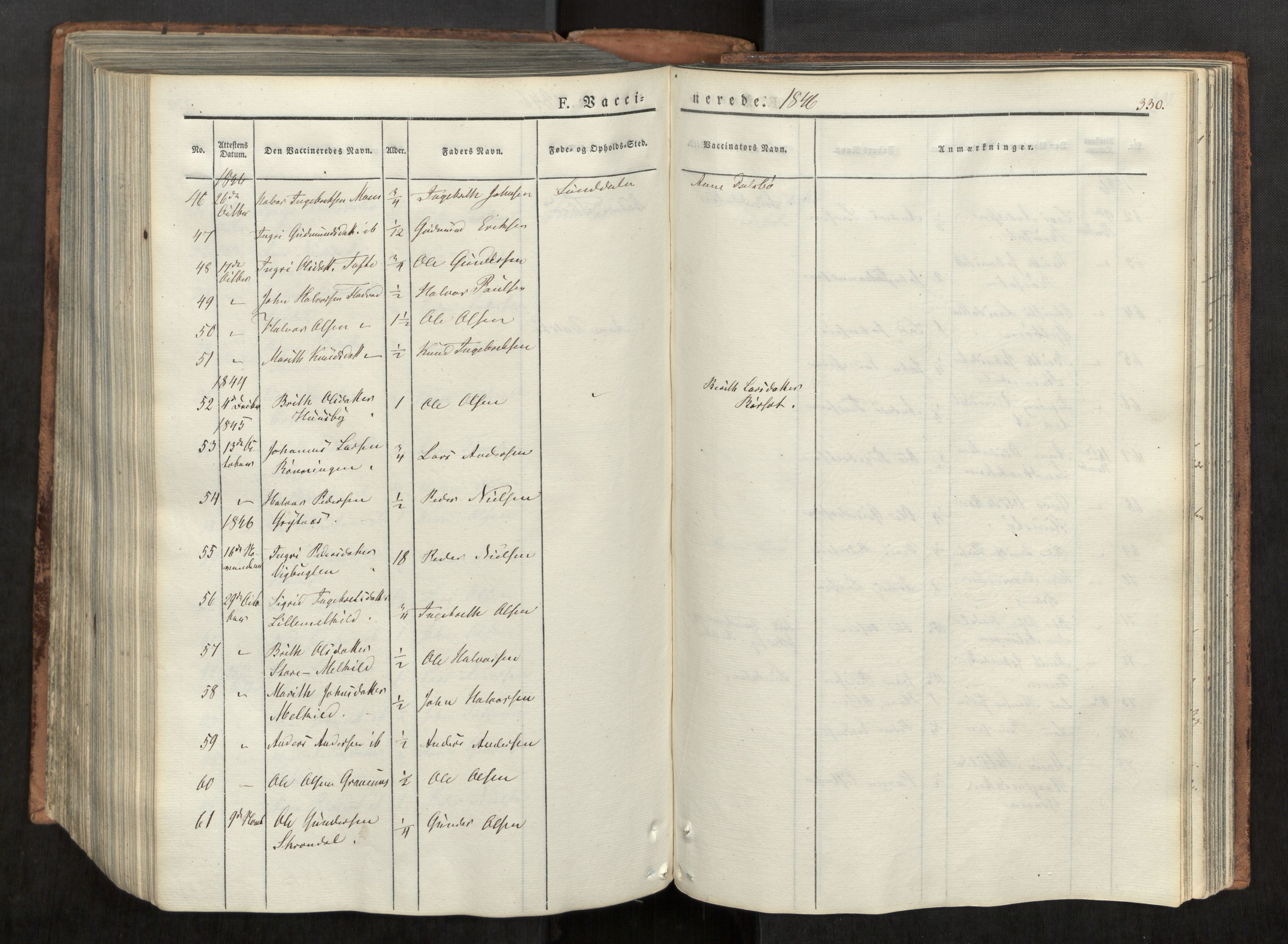 Ministerialprotokoller, klokkerbøker og fødselsregistre - Møre og Romsdal, AV/SAT-A-1454/590/L1012: Parish register (official) no. 590A04, 1832-1846, p. 330