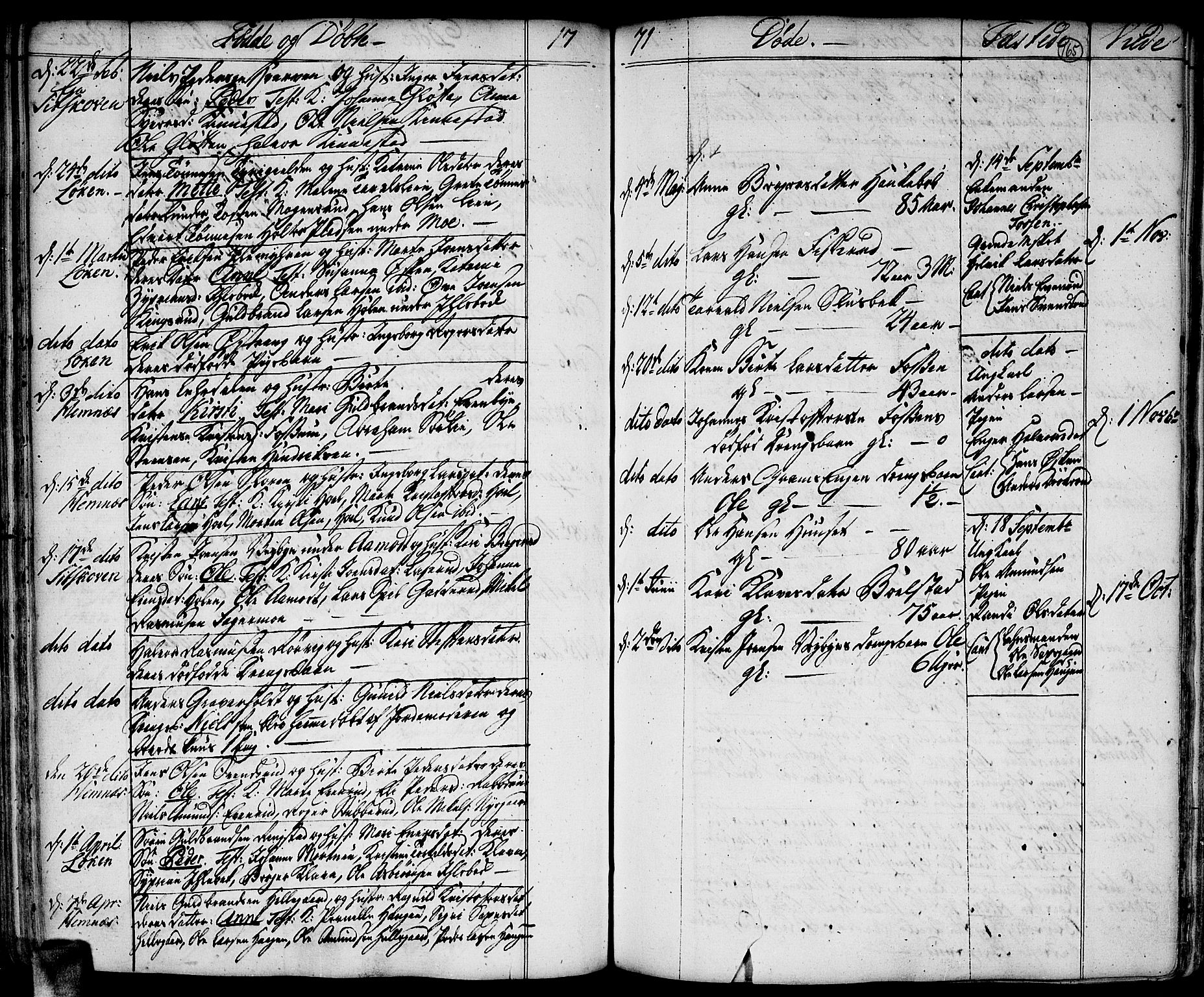 Høland prestekontor Kirkebøker, AV/SAO-A-10346a/F/Fa/L0004: Parish register (official) no. I 4, 1757-1780, p. 165