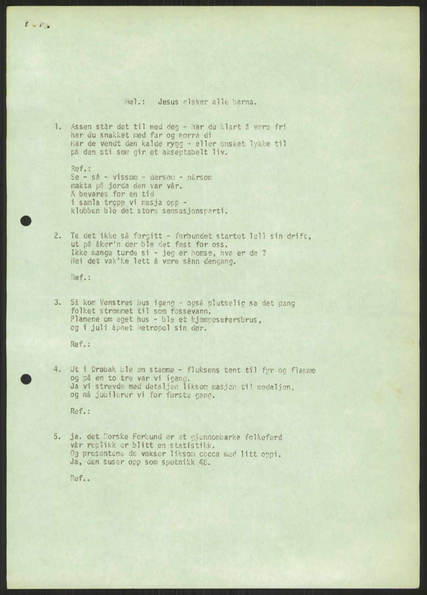 Det Norske Forbundet av 1948/Landsforeningen for Lesbisk og Homofil Frigjøring, AV/RA-PA-1216/D/Df/L0001: Kultur, 1961-1991, p. 969