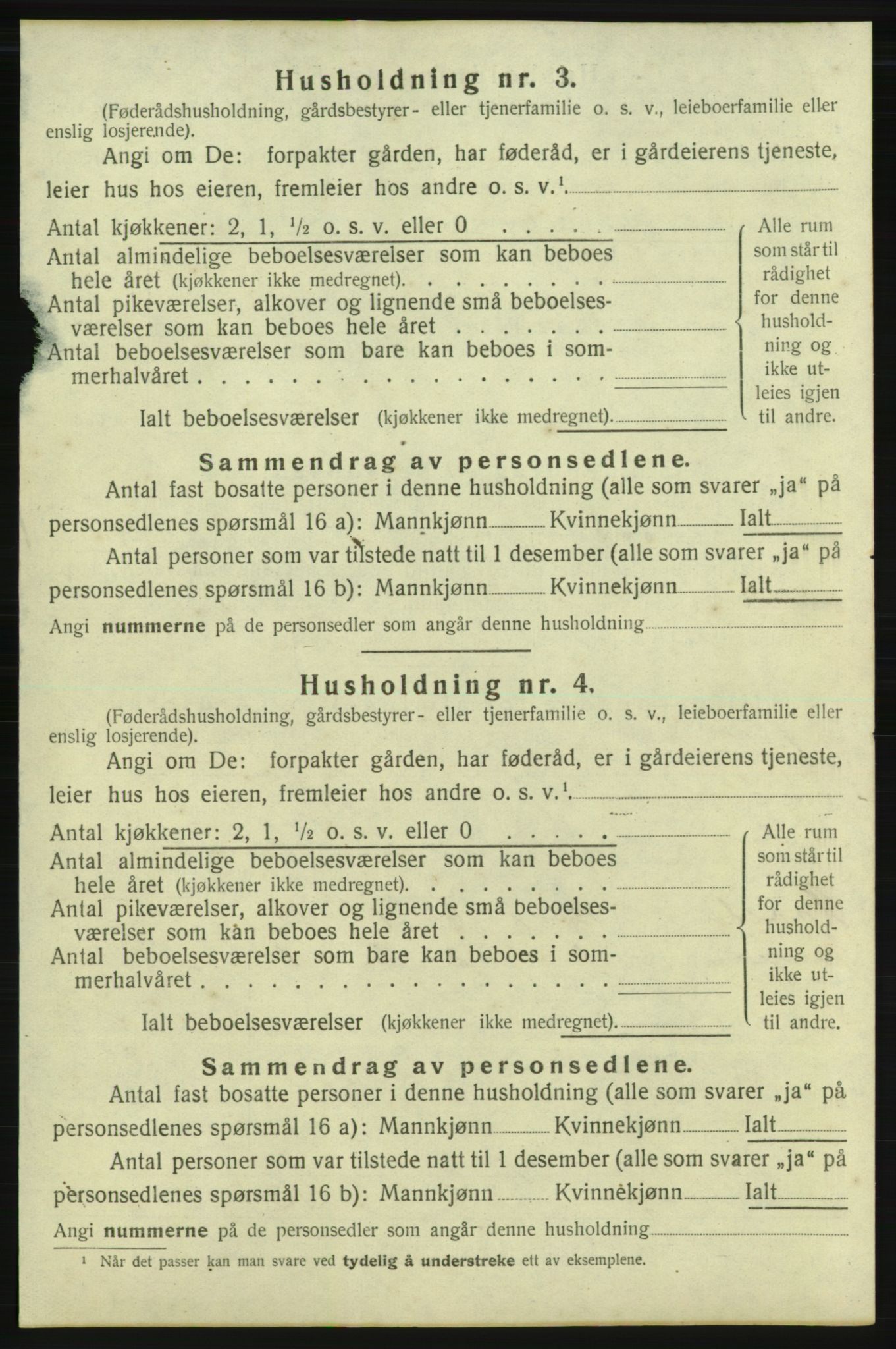 SAB, 1920 census for Varaldsøy, 1920, p. 24