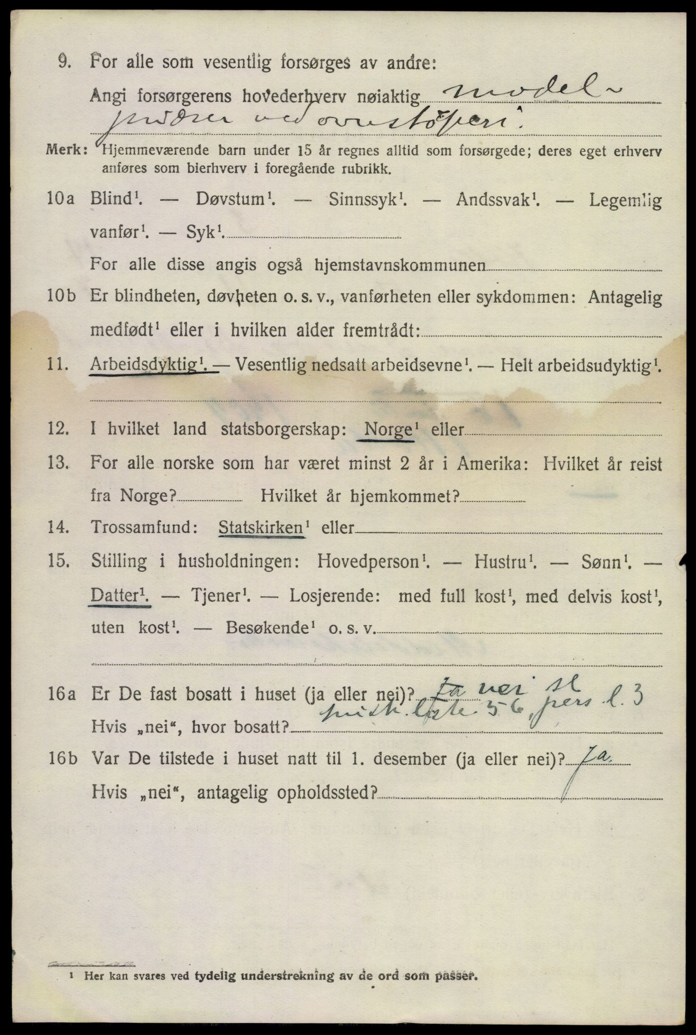 SAKO, 1920 census for Holla, 1920, p. 8488