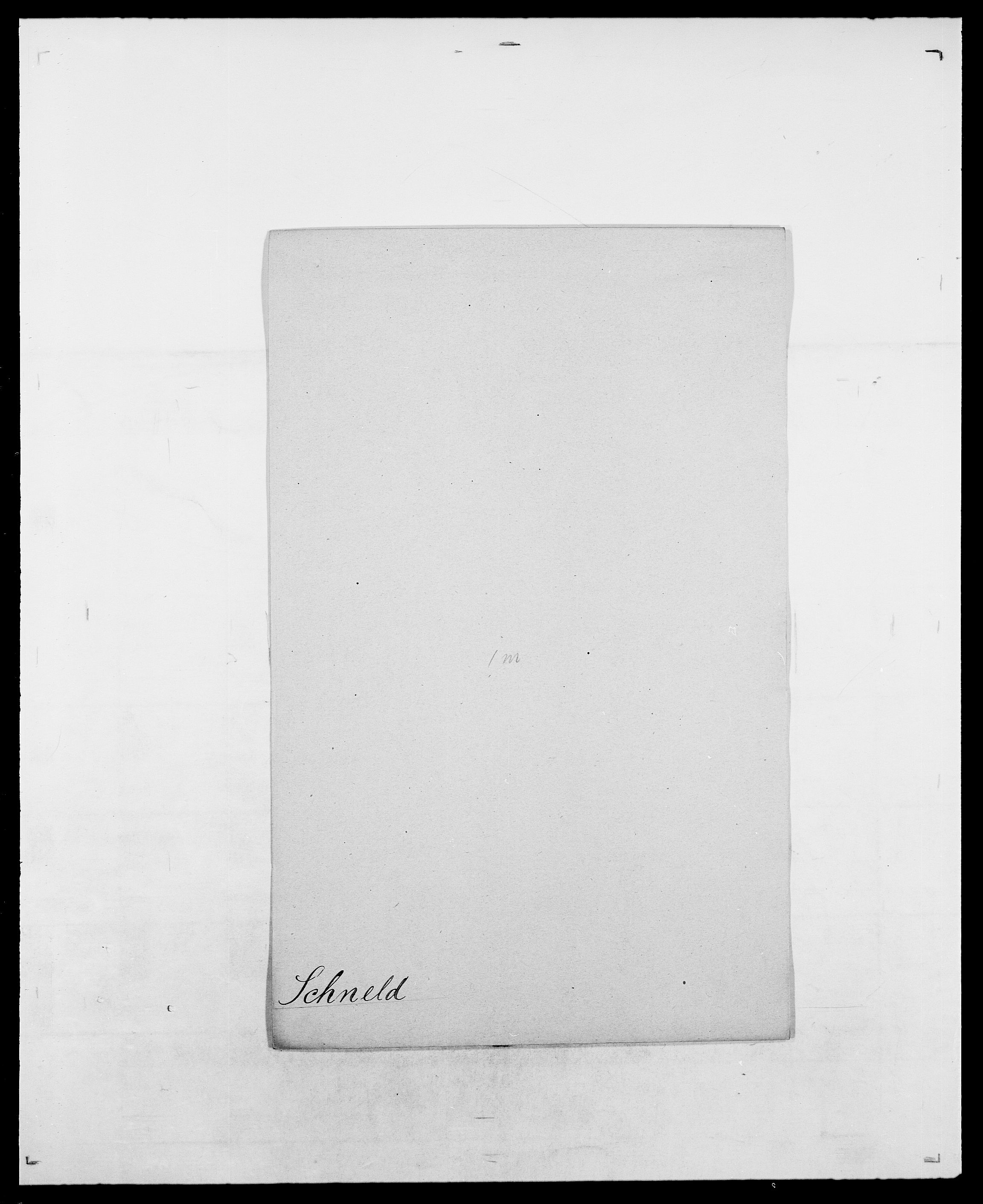Delgobe, Charles Antoine - samling, AV/SAO-PAO-0038/D/Da/L0035: Schnabel - sjetman, p. 20