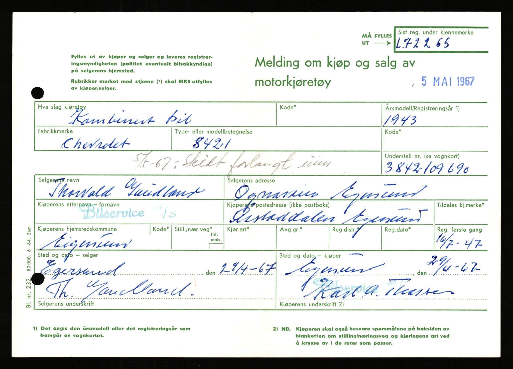 Stavanger trafikkstasjon, AV/SAST-A-101942/0/F/L0067: L-71600 - L-74999, 1930-1971, p. 628