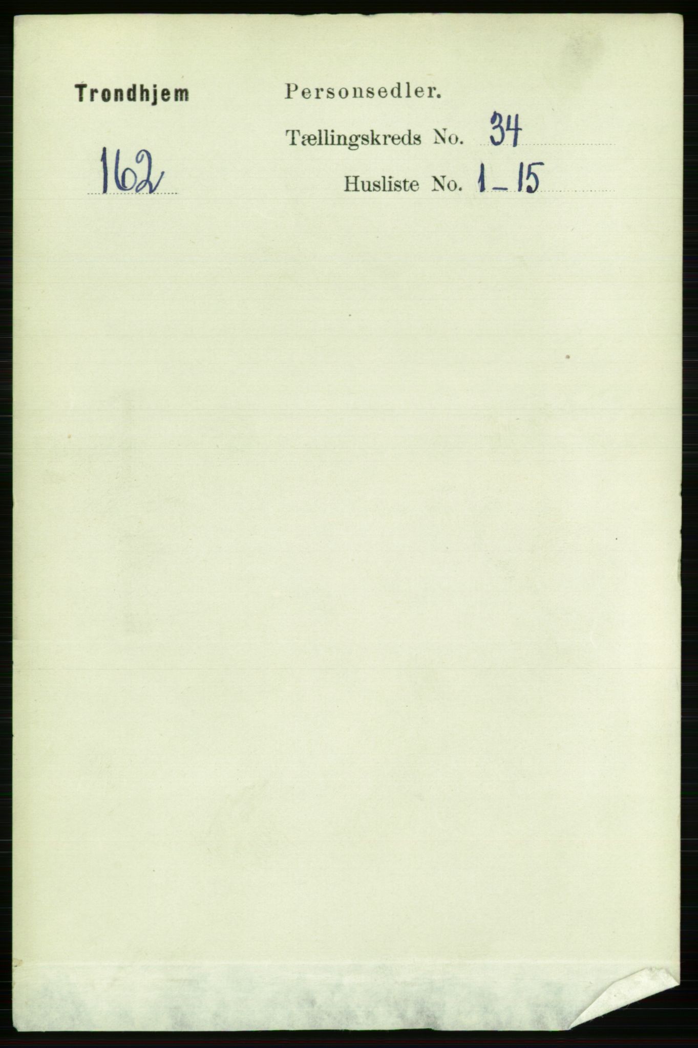 RA, 1891 census for 1601 Trondheim, 1891, p. 25689