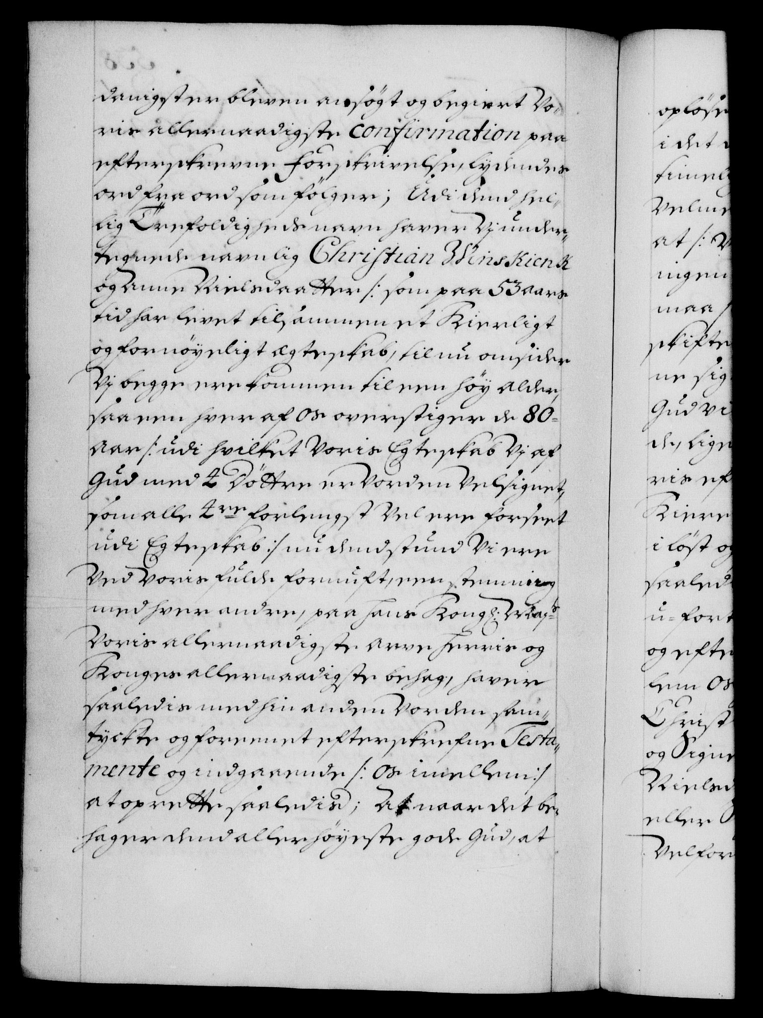 Danske Kanselli 1572-1799, RA/EA-3023/F/Fc/Fca/Fcaa/L0018: Norske registre, 1699-1703, p. 538b