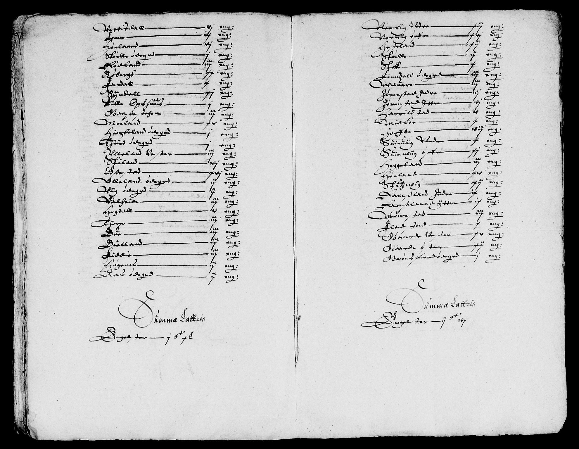 Rentekammeret inntil 1814, Reviderte regnskaper, Lensregnskaper, AV/RA-EA-5023/R/Rb/Rbr/L0009: Lista len, 1626-1629