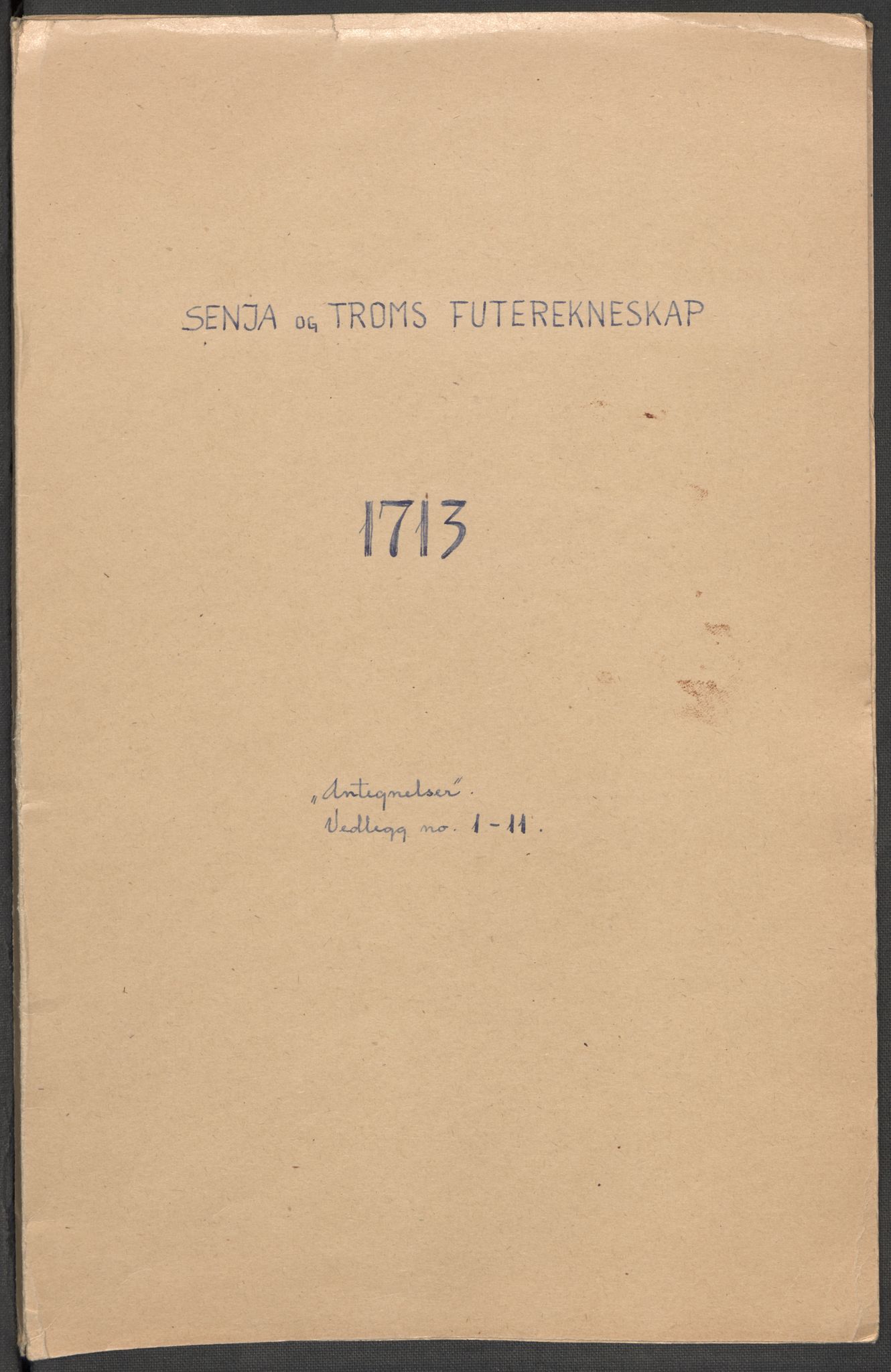 Rentekammeret inntil 1814, Reviderte regnskaper, Fogderegnskap, RA/EA-4092/R68/L4759: Fogderegnskap Senja og Troms, 1713, p. 231