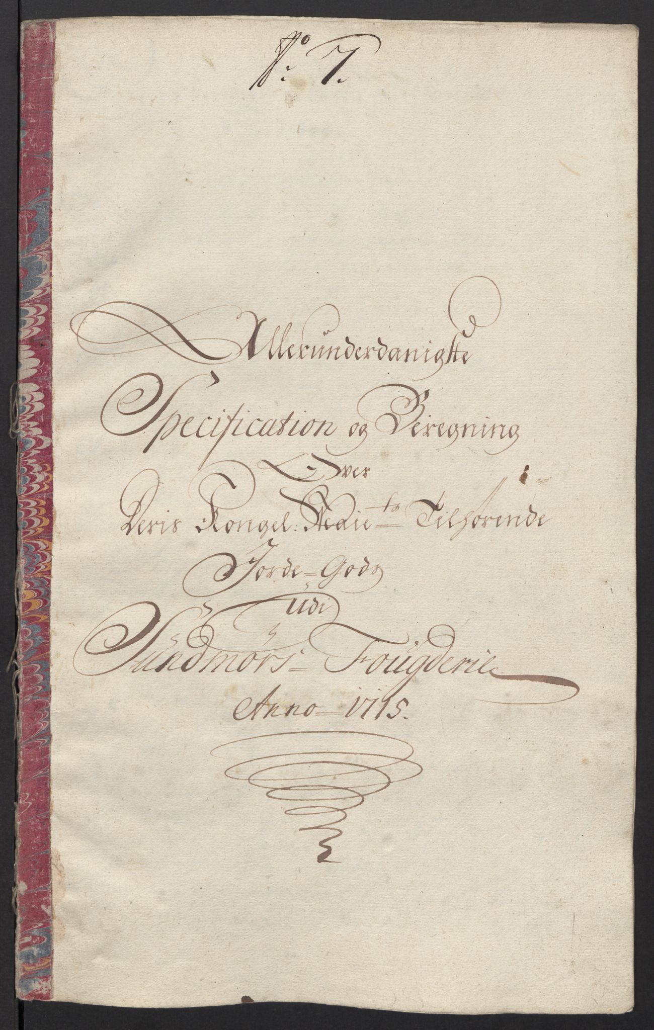 Rentekammeret inntil 1814, Reviderte regnskaper, Fogderegnskap, AV/RA-EA-4092/R54/L3567: Fogderegnskap Sunnmøre, 1715, p. 144