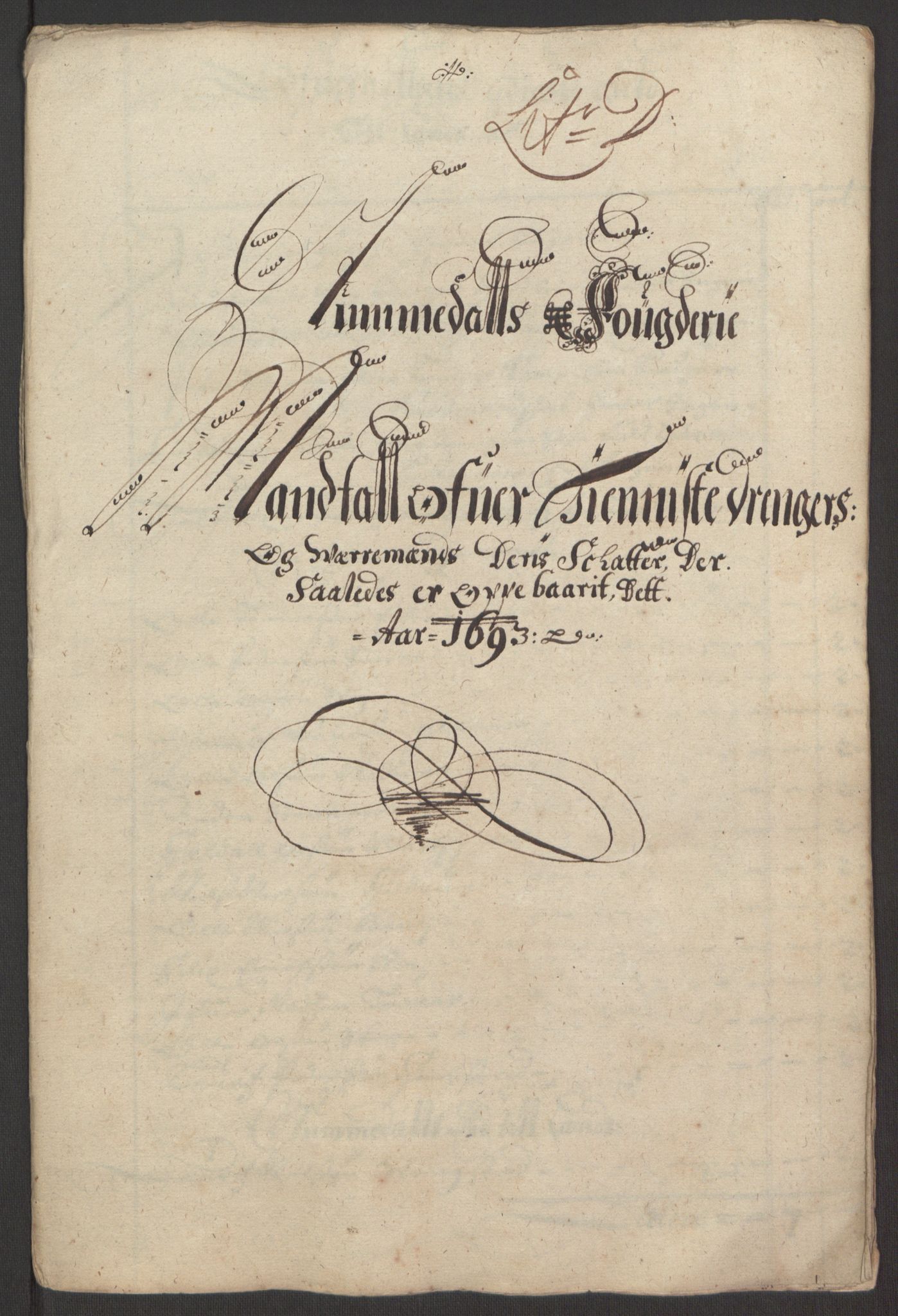 Rentekammeret inntil 1814, Reviderte regnskaper, Fogderegnskap, RA/EA-4092/R64/L4424: Fogderegnskap Namdal, 1692-1695, p. 247