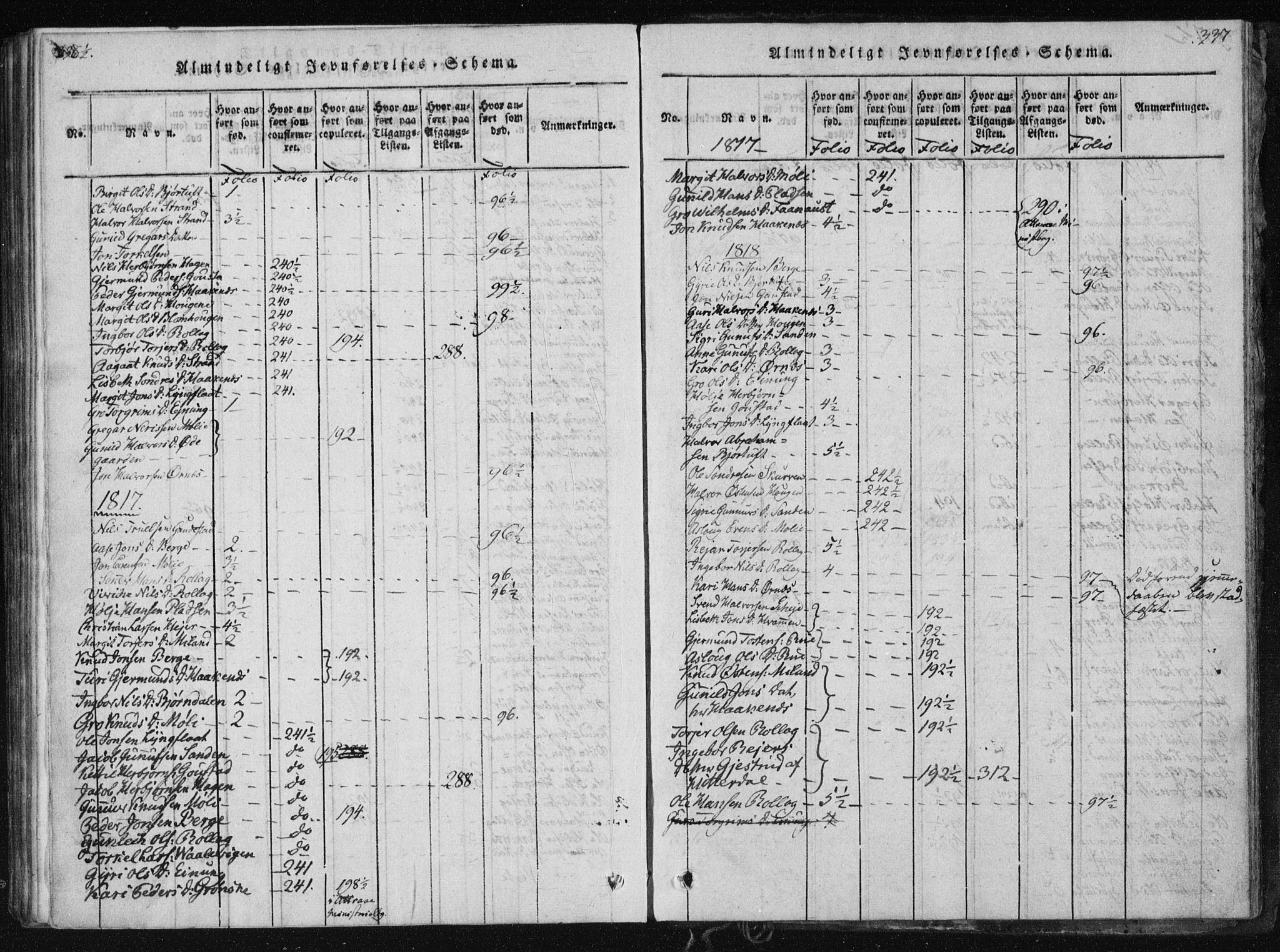 Tinn kirkebøker, SAKO/A-308/F/Fb/L0001: Parish register (official) no. II 1, 1815-1843, p. 337