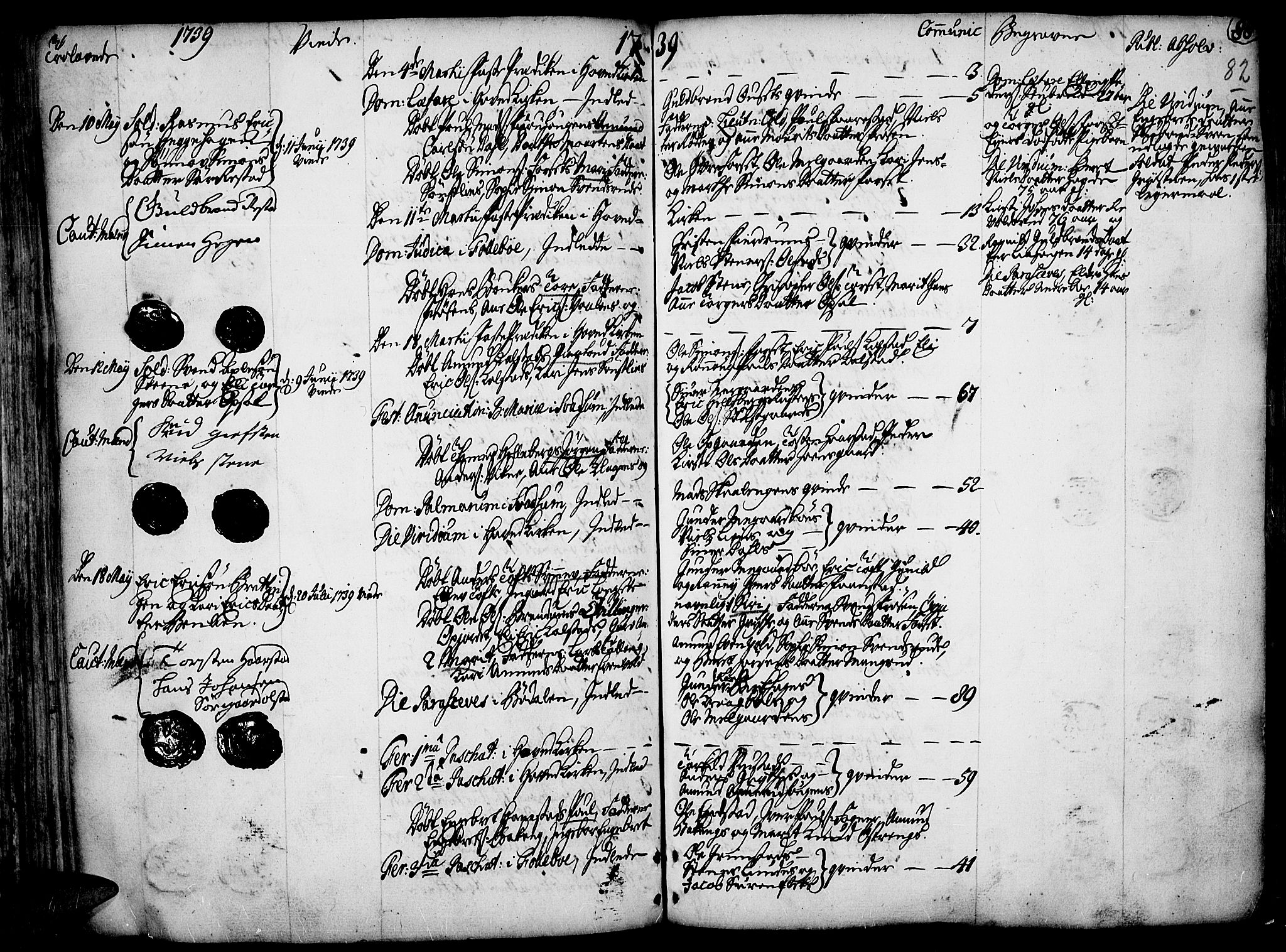 Gausdal prestekontor, AV/SAH-PREST-090/H/Ha/Haa/L0002: Parish register (official) no. 2, 1729-1757, p. 82