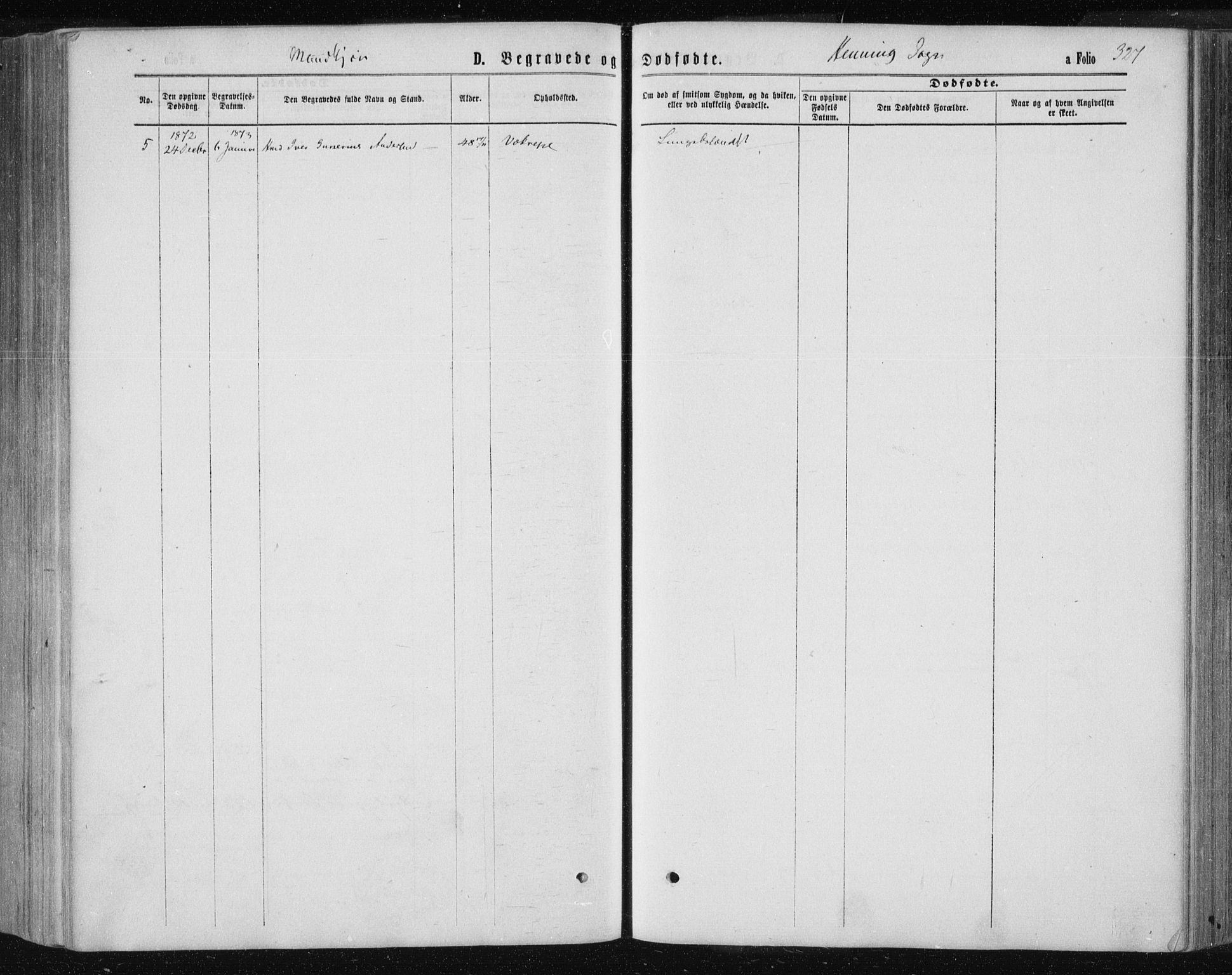 Ministerialprotokoller, klokkerbøker og fødselsregistre - Nord-Trøndelag, SAT/A-1458/735/L0345: Parish register (official) no. 735A08 /3, 1863-1872, p. 327