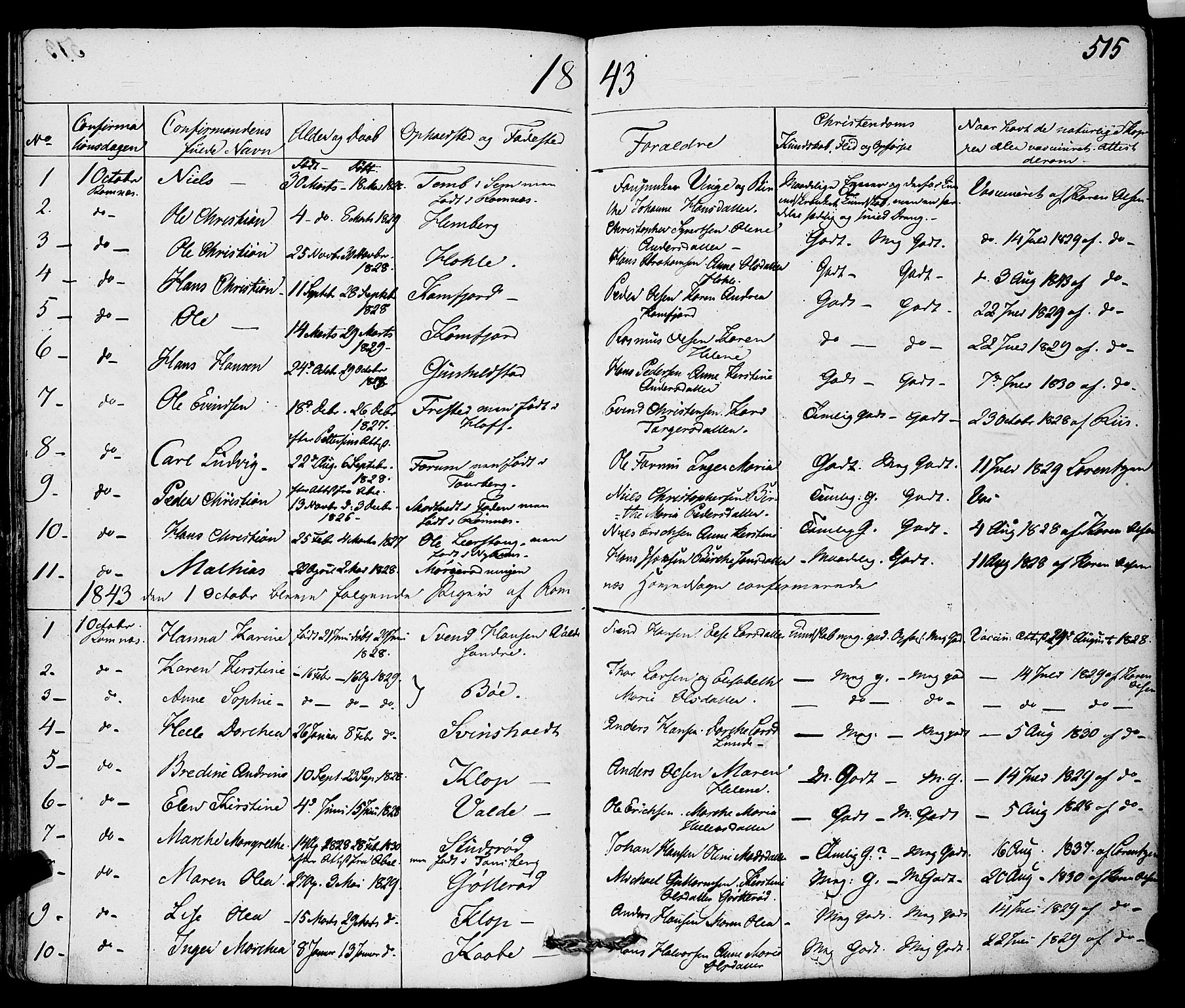 Ramnes kirkebøker, AV/SAKO-A-314/F/Fa/L0005: Parish register (official) no. I 5, 1841-1861, p. 514-515