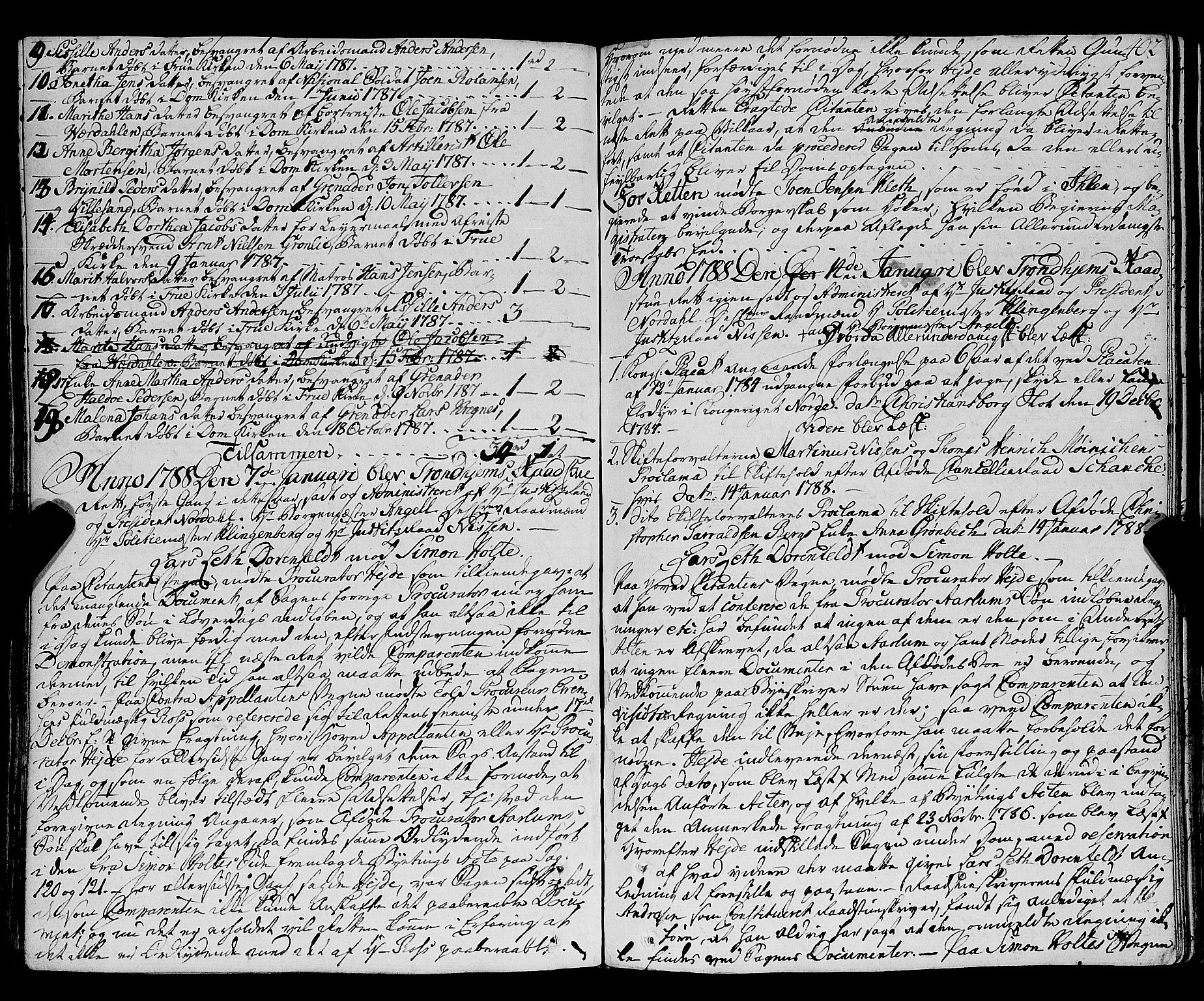 Trondheim magistrat, SAT/A-4372/A/Aa/L0017: Rådstueprotokoller, 1772-1793, p. 402