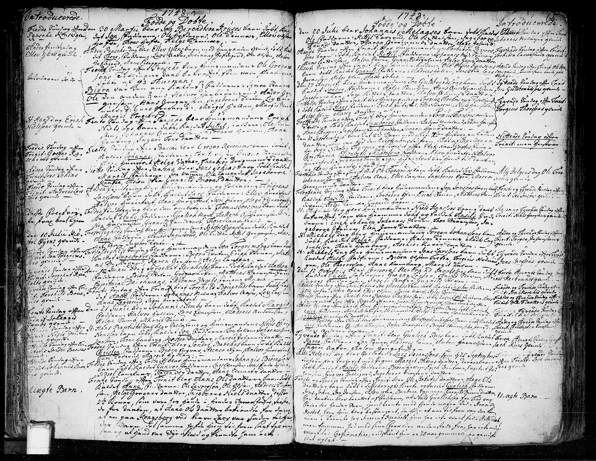 Heddal kirkebøker, SAKO/A-268/F/Fa/L0003: Parish register (official) no. I 3, 1723-1783, p. 65