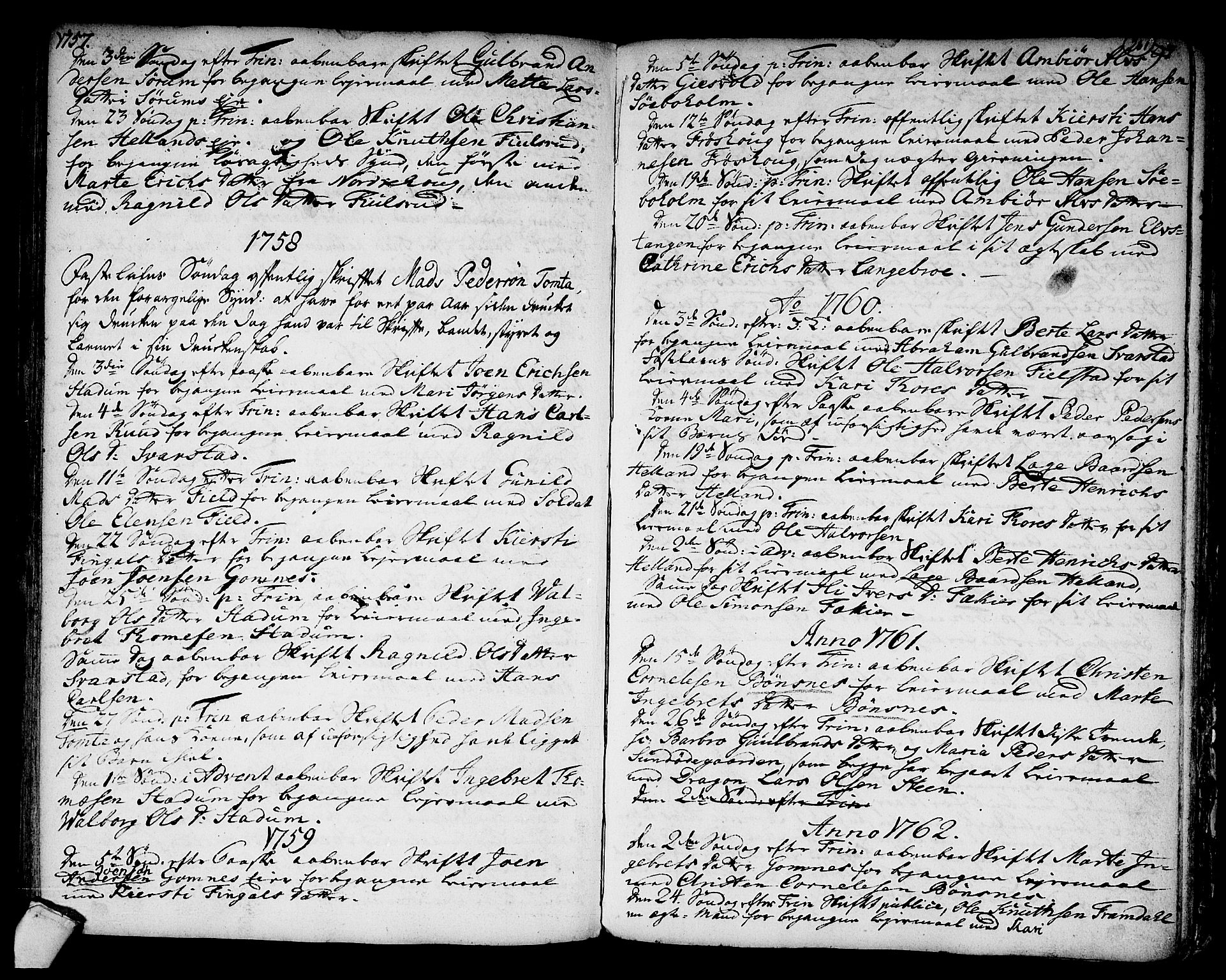 Hole kirkebøker, AV/SAKO-A-228/F/Fa/L0001: Parish register (official) no. I 1, 1716-1765, p. 261