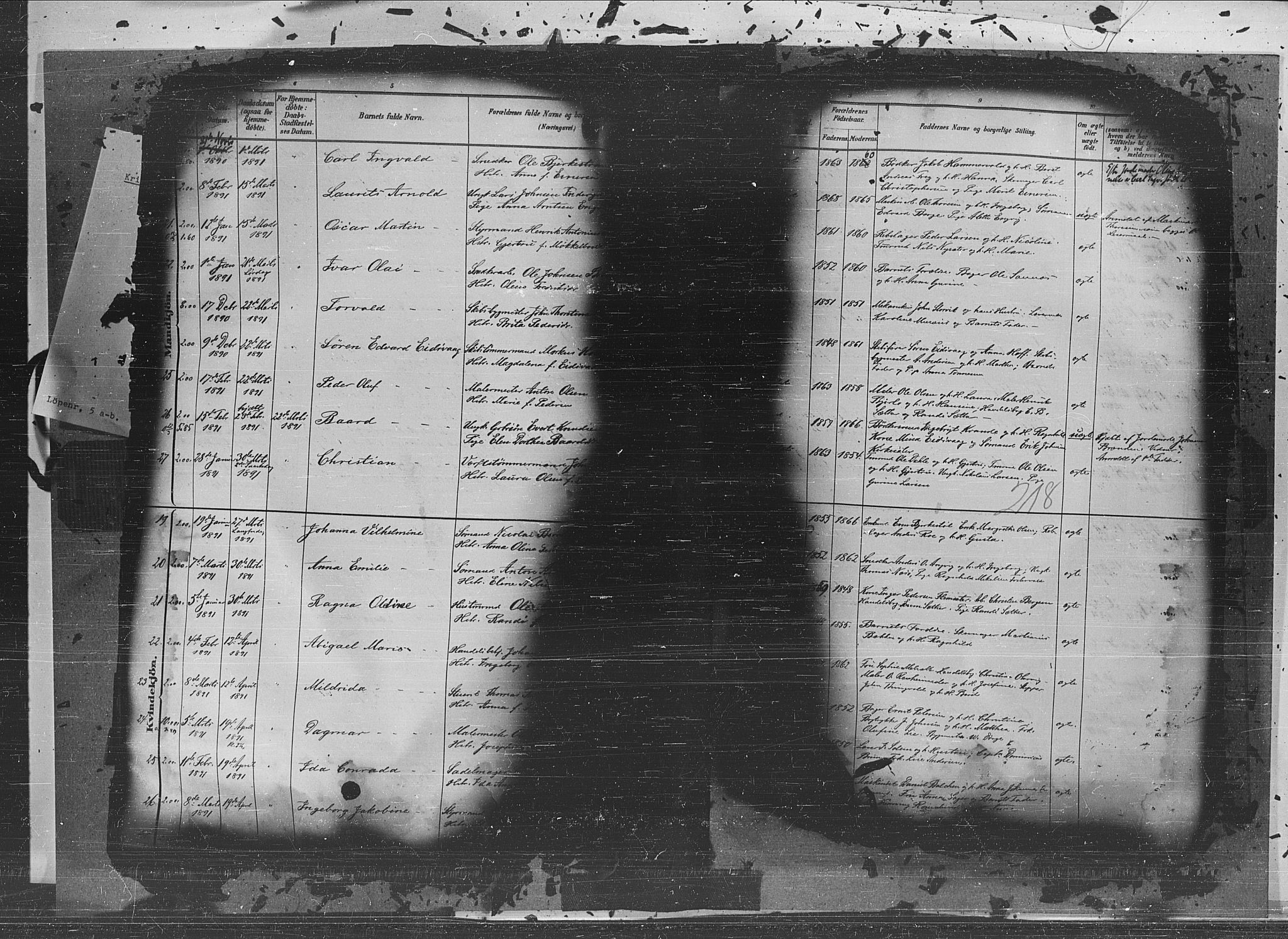 Ministerialprotokoller, klokkerbøker og fødselsregistre - Møre og Romsdal, AV/SAT-A-1454/572/L0851: Parish register (official) no. 572A14, 1880-1897, p. 218