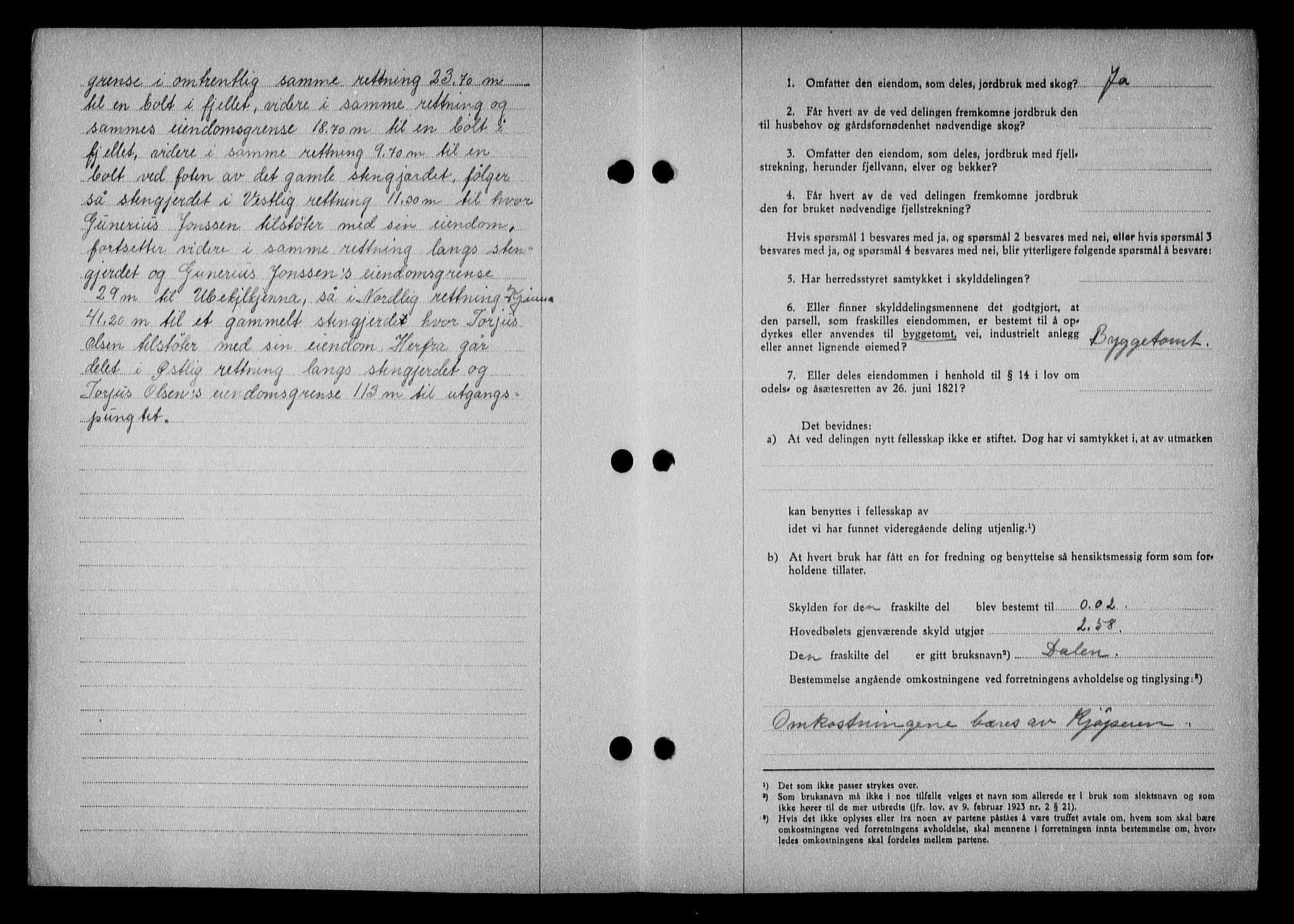 Nedenes sorenskriveri, AV/SAK-1221-0006/G/Gb/Gba/L0051: Mortgage book no. A-V, 1943-1944, Diary no: : 710/1944