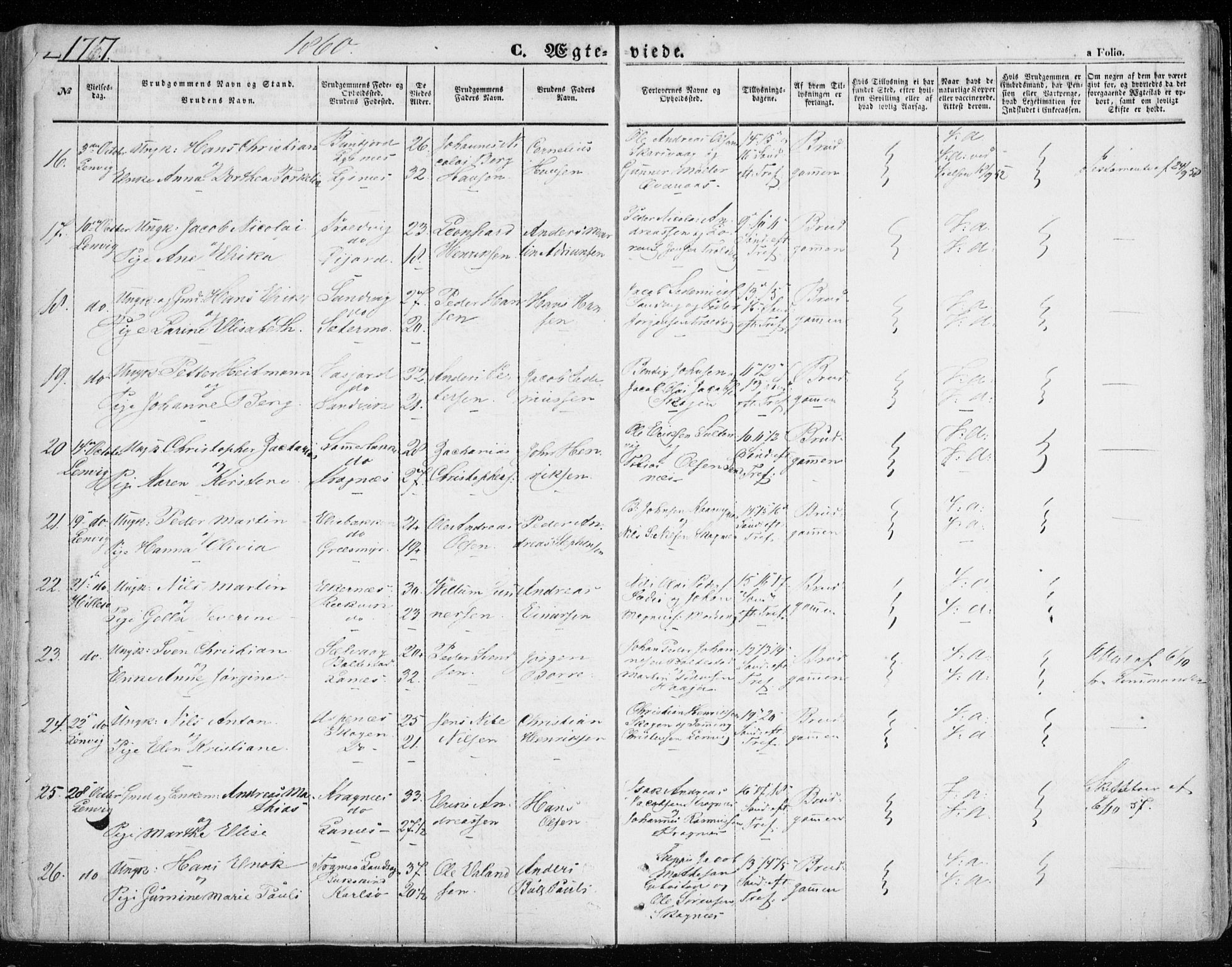 Lenvik sokneprestembete, SATØ/S-1310/H/Ha/Haa/L0007kirke: Parish register (official) no. 7, 1855-1865, p. 177