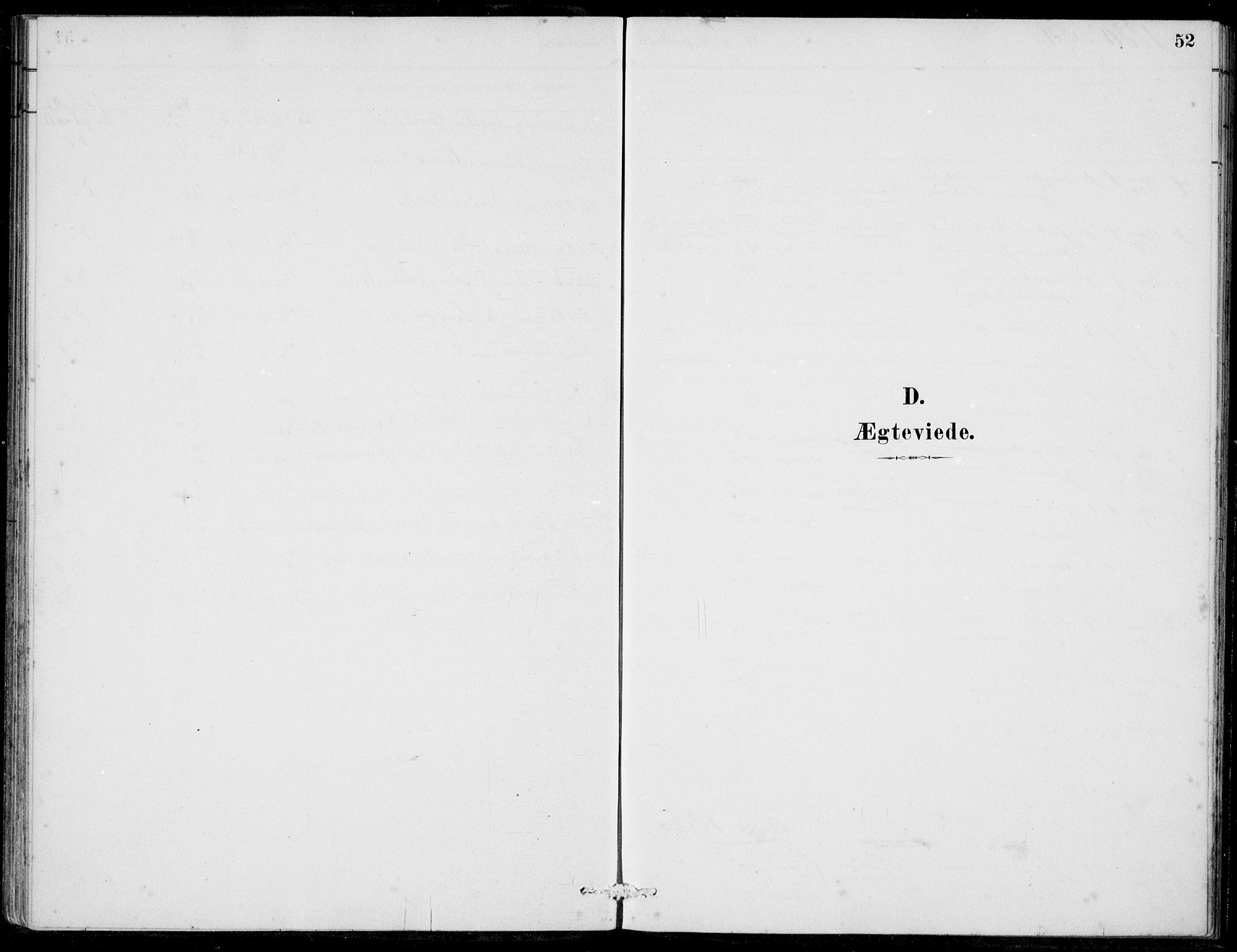 Hosanger sokneprestembete, AV/SAB-A-75801/H/Haa: Parish register (official) no. C  1, 1880-1900, p. 52