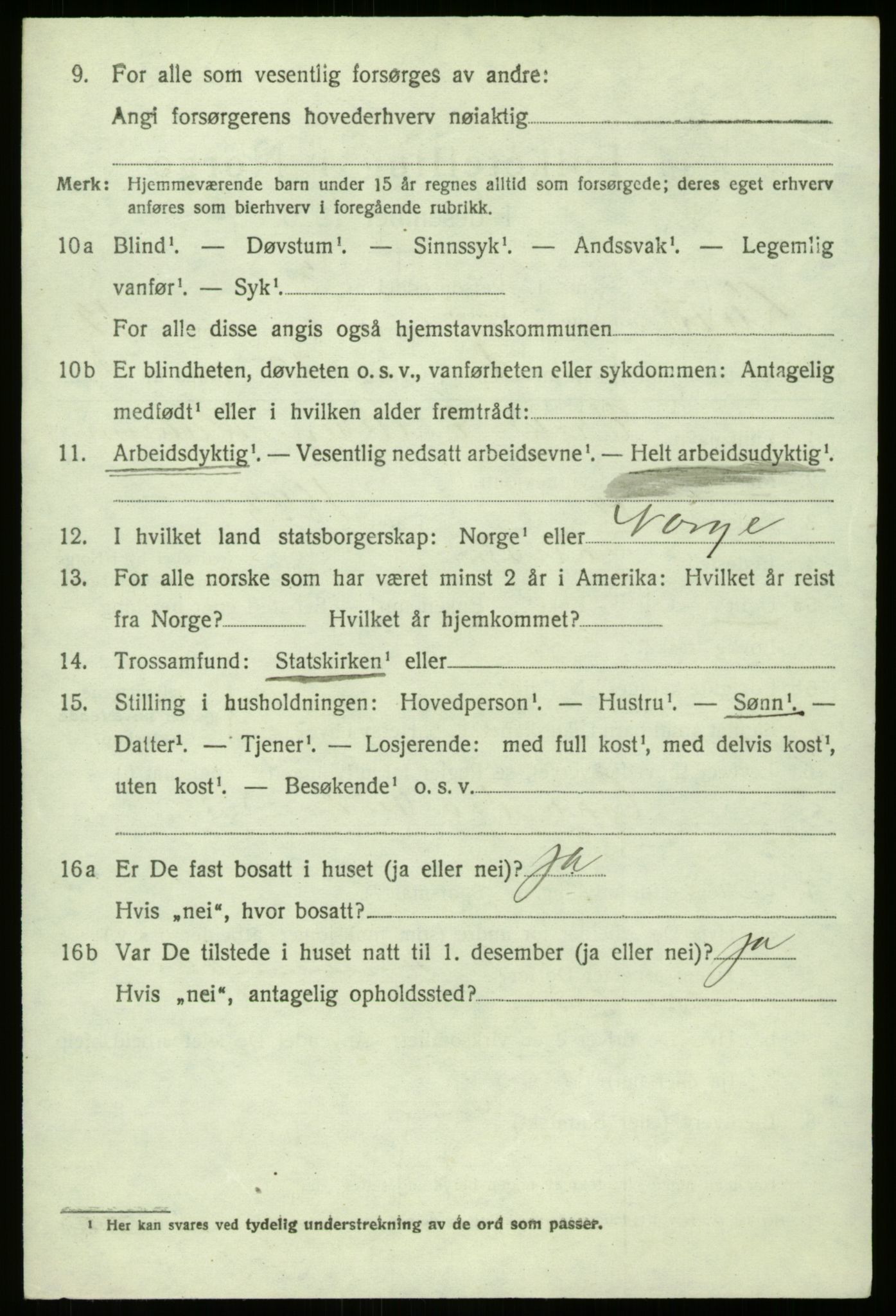 SAB, 1920 census for Luster, 1920, p. 6041