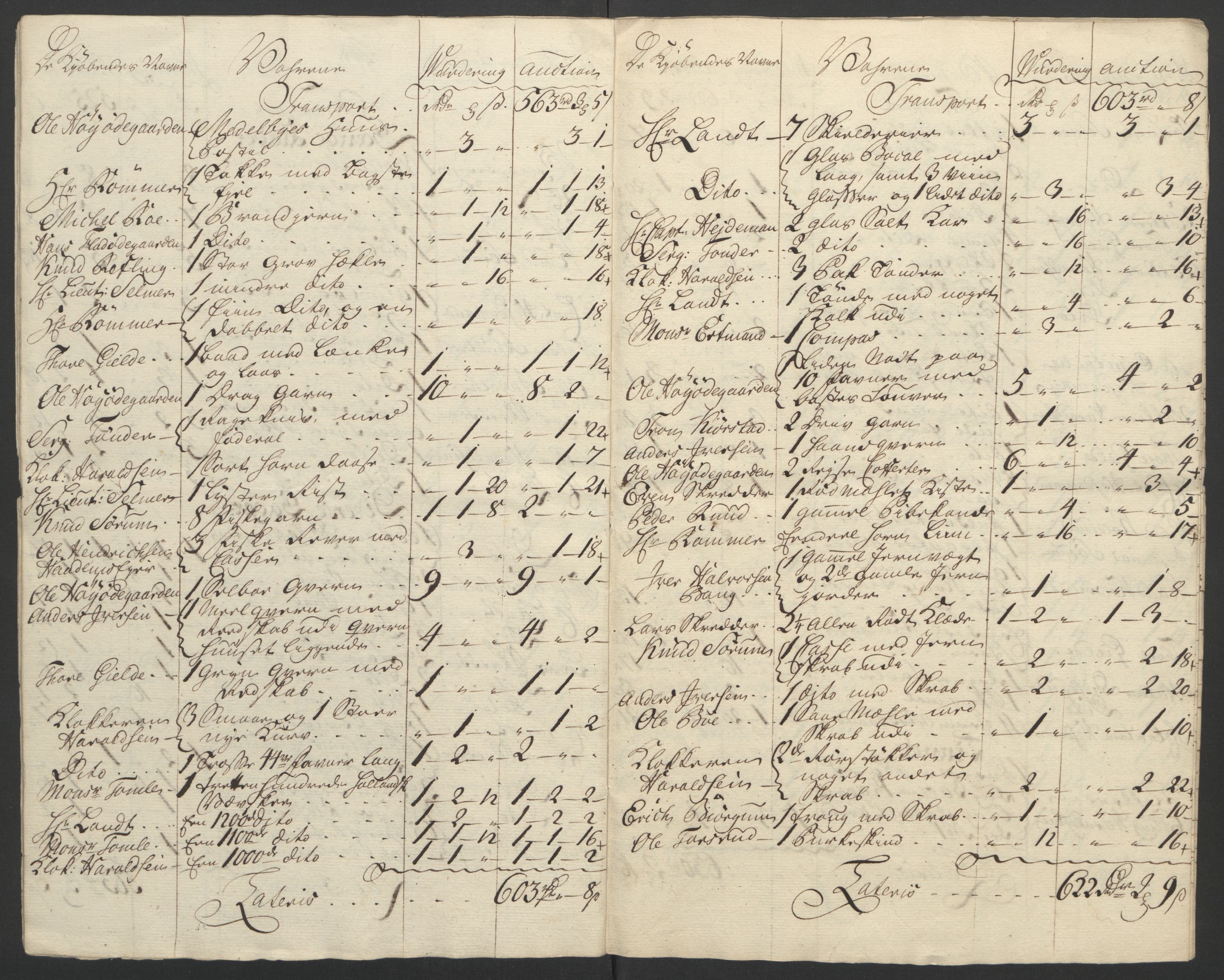 Forsvaret, Generalauditøren, AV/RA-RAFA-1772/F/Fj/Fja/L0034: --, 1753-1817, p. 497