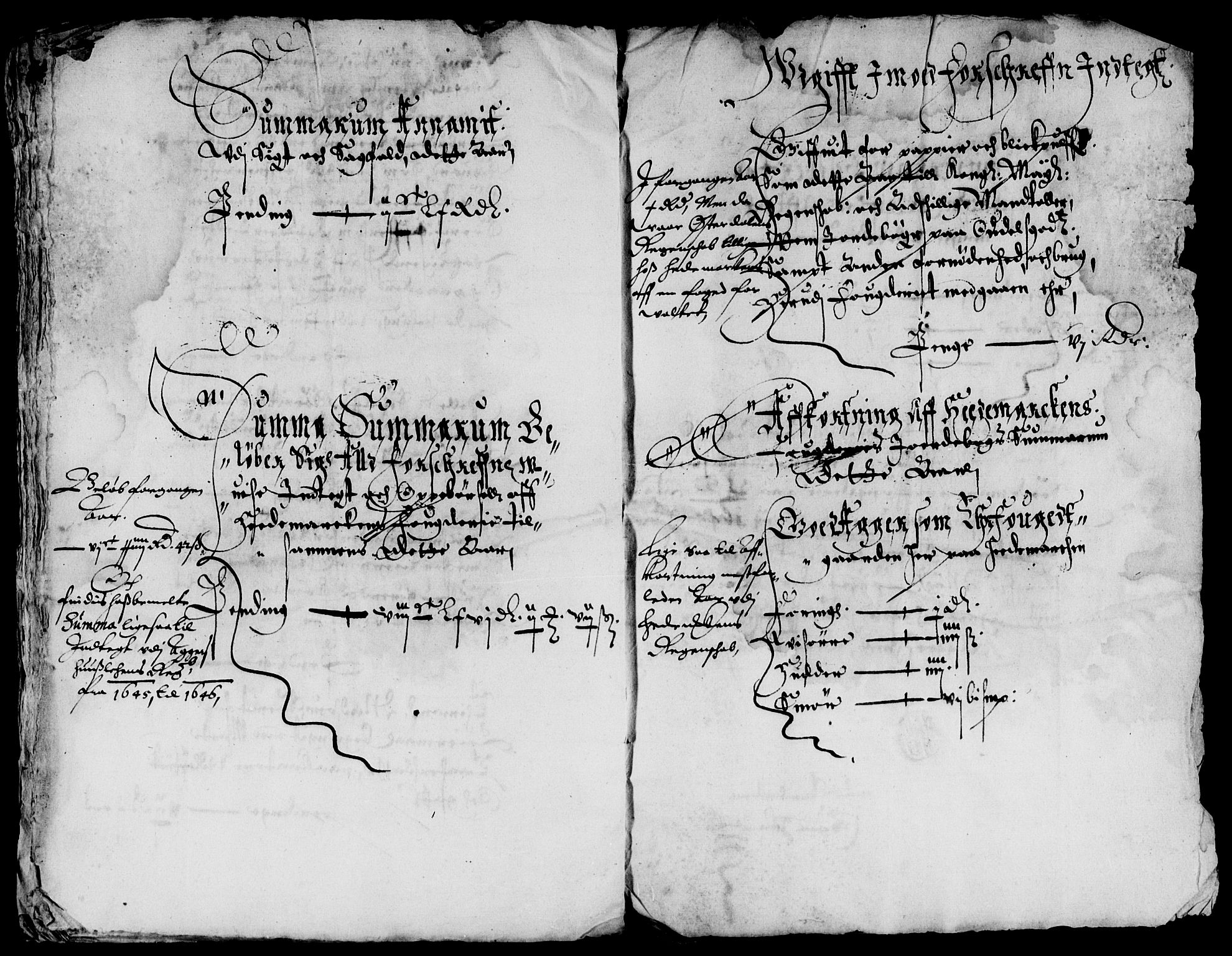 Rentekammeret inntil 1814, Reviderte regnskaper, Lensregnskaper, RA/EA-5023/R/Rb/Rba/L0183: Akershus len, 1644-1646