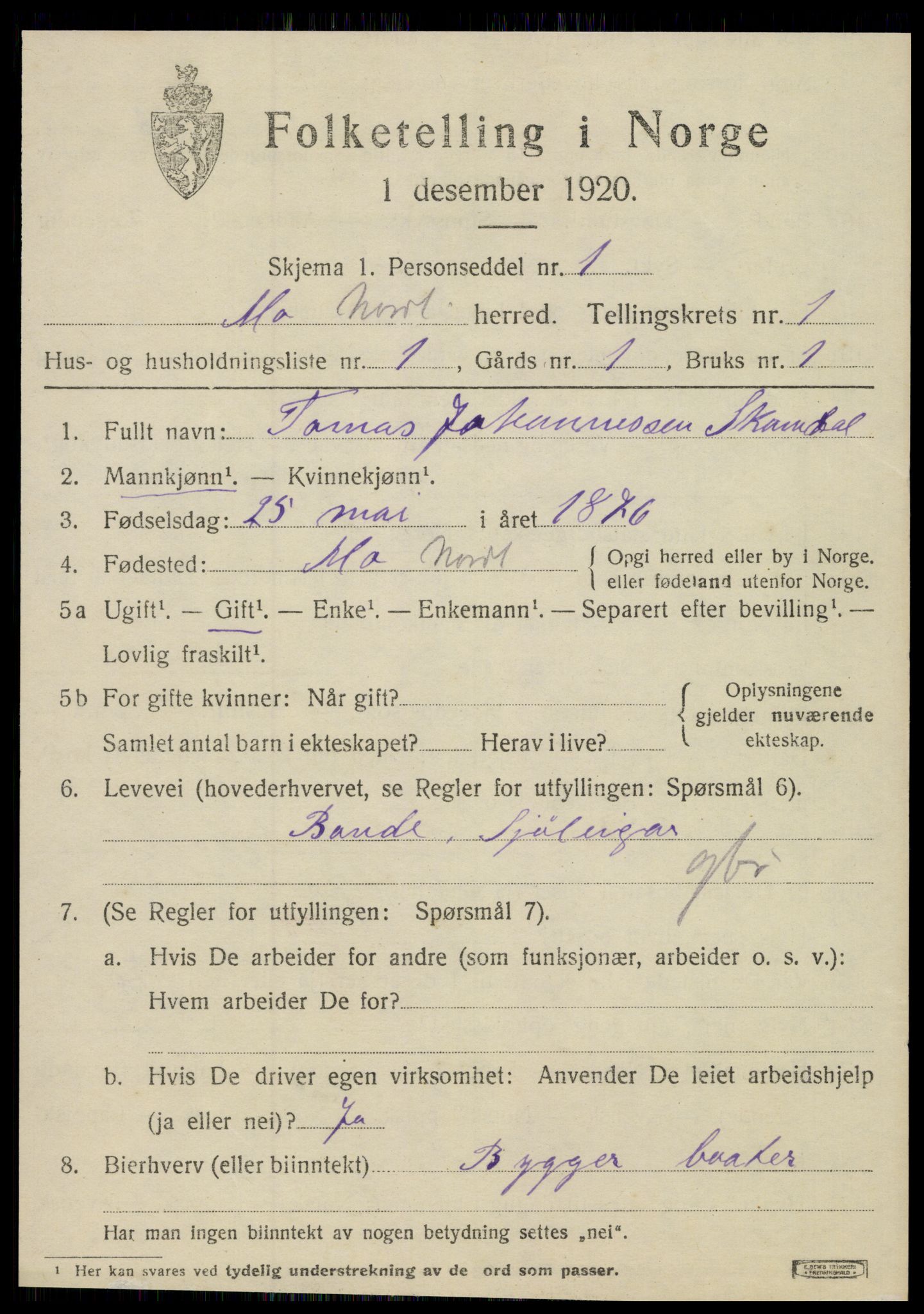 SAT, 1920 census for Mo, 1920, p. 1911