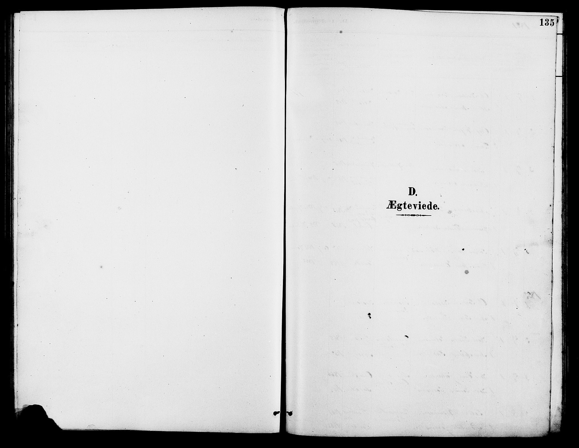 Holum sokneprestkontor, SAK/1111-0022/F/Fb/Fba/L0005: Parish register (copy) no. B 5, 1891-1909, p. 135
