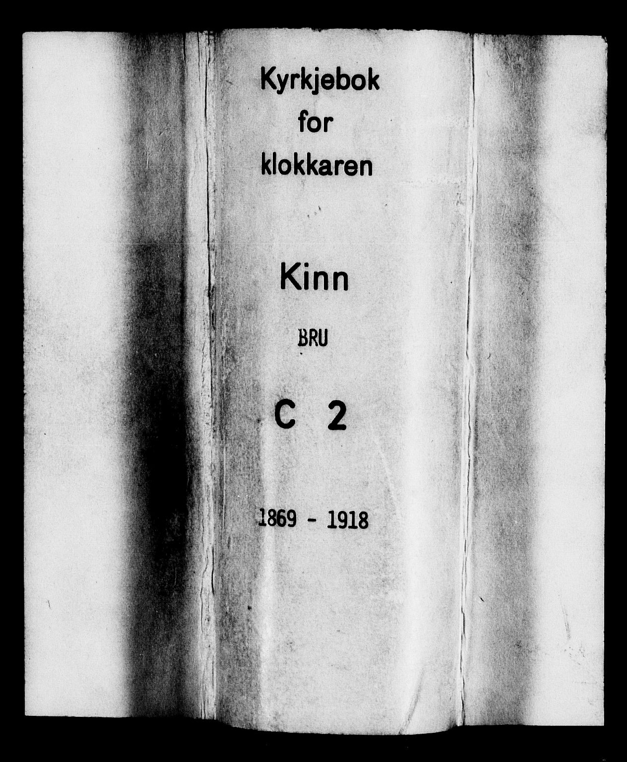 Kinn sokneprestembete, SAB/A-80801/H/Hab/Habc/L0002: Parish register (copy) no. C 2, 1869-1918