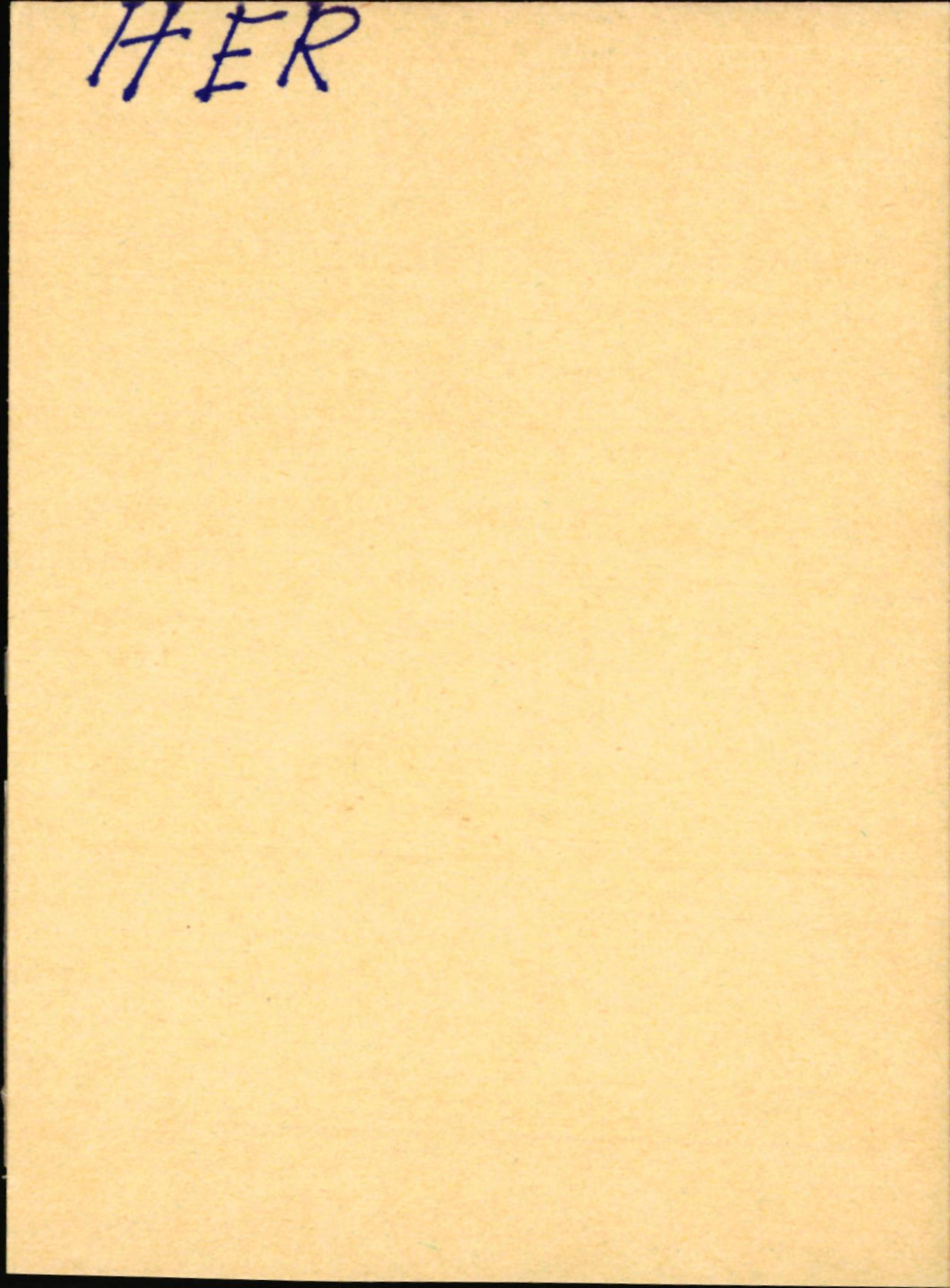 Statens vegvesen, Hordaland vegkontor, SAB/A-5201/2/Hb/L0014: O-eierkort H, 1920-1971, p. 1