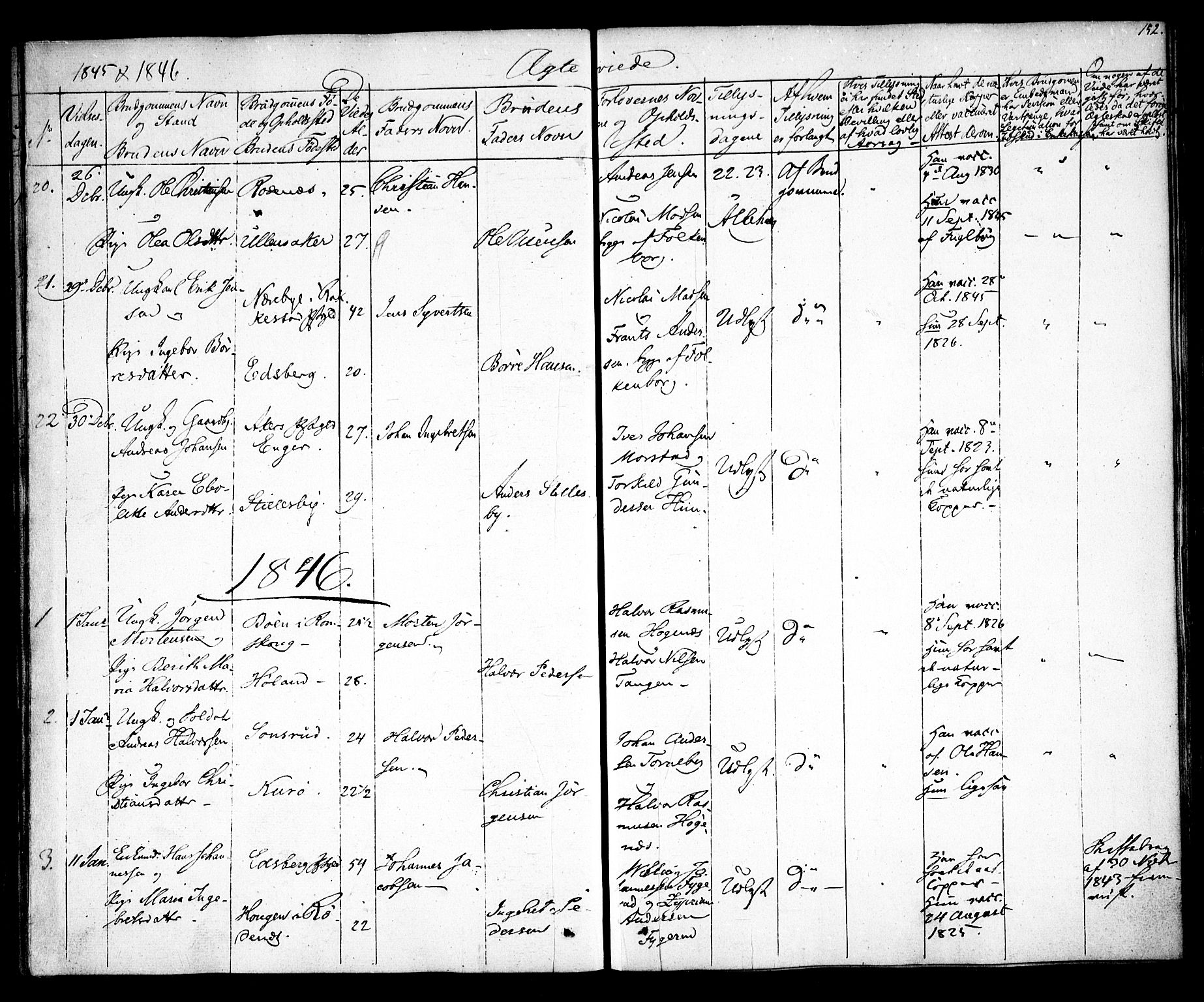 Rødenes prestekontor Kirkebøker, SAO/A-2005/F/Fa/L0005: Parish register (official) no. I 5, 1838-1849, p. 152