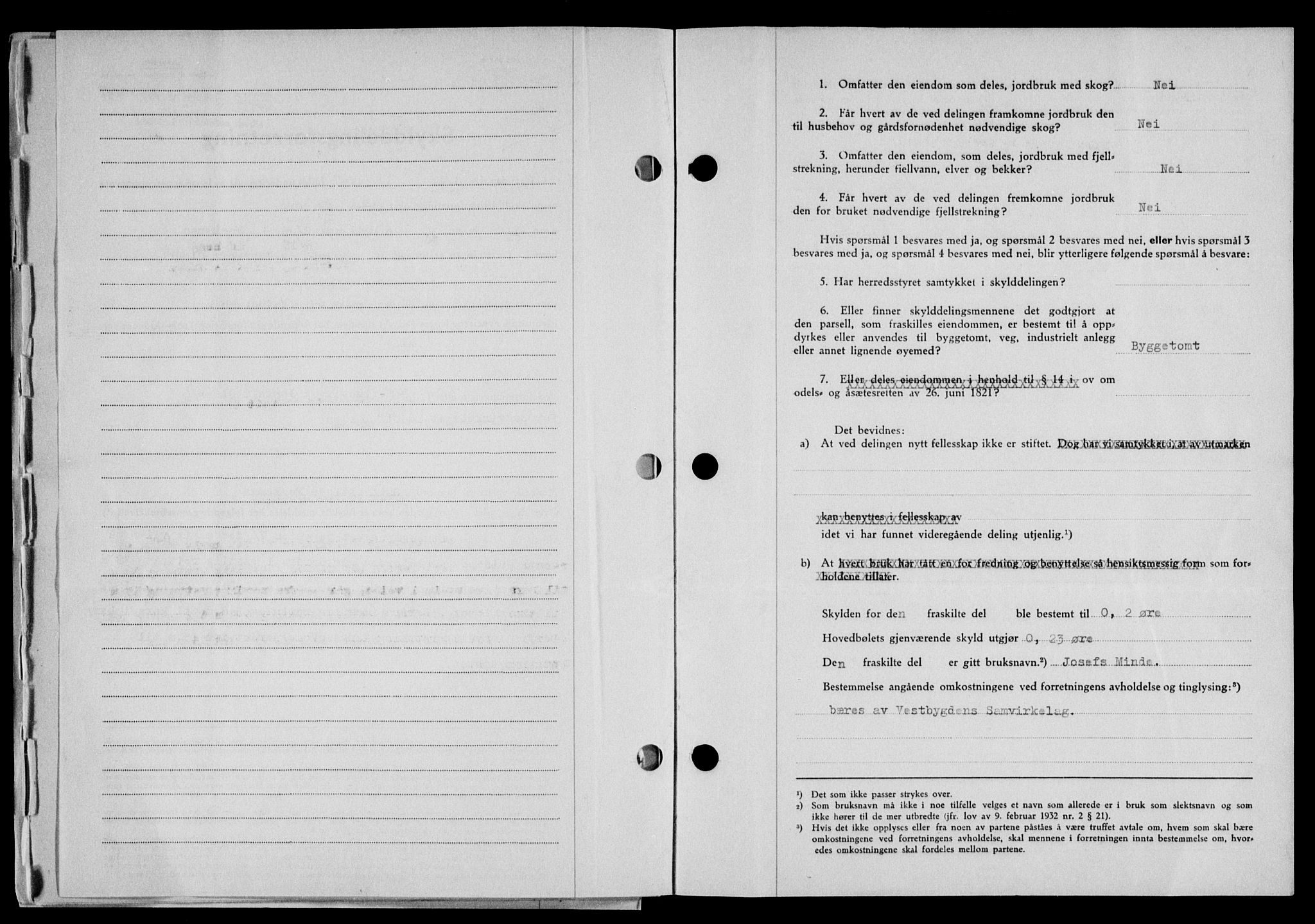 Lofoten sorenskriveri, SAT/A-0017/1/2/2C/L0018a: Mortgage book no. 18a, 1948-1948, Diary no: : 1676/1948