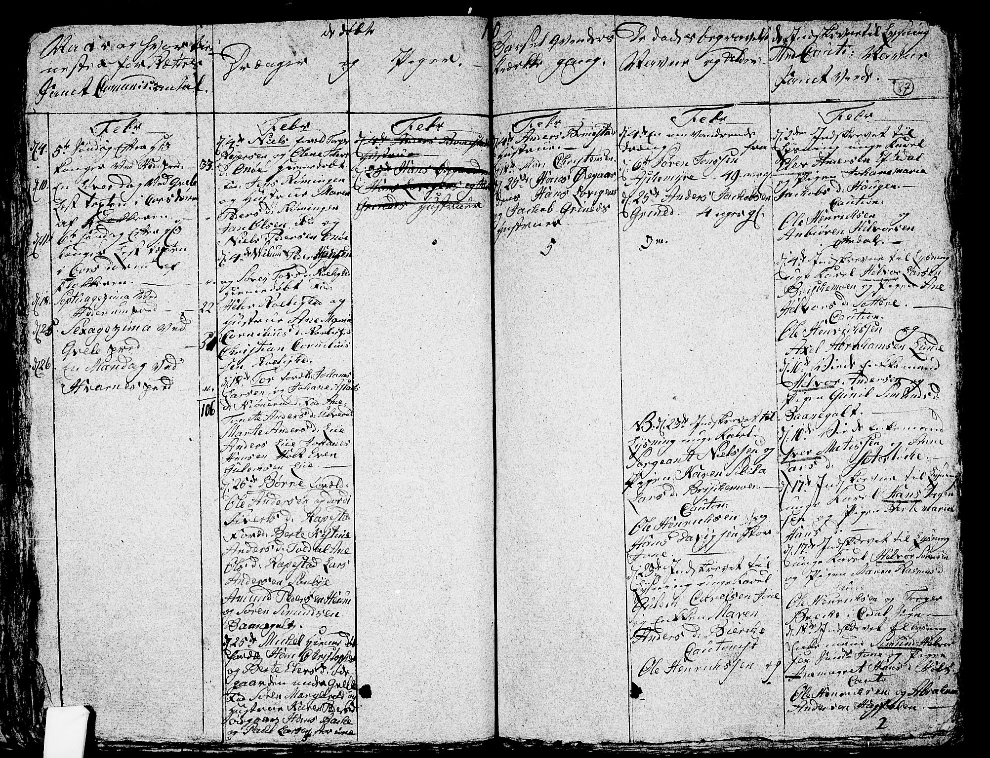 Hedrum kirkebøker, AV/SAKO-A-344/G/Ga/L0002: Parish register (copy) no. I 2, 1803-1817, p. 87