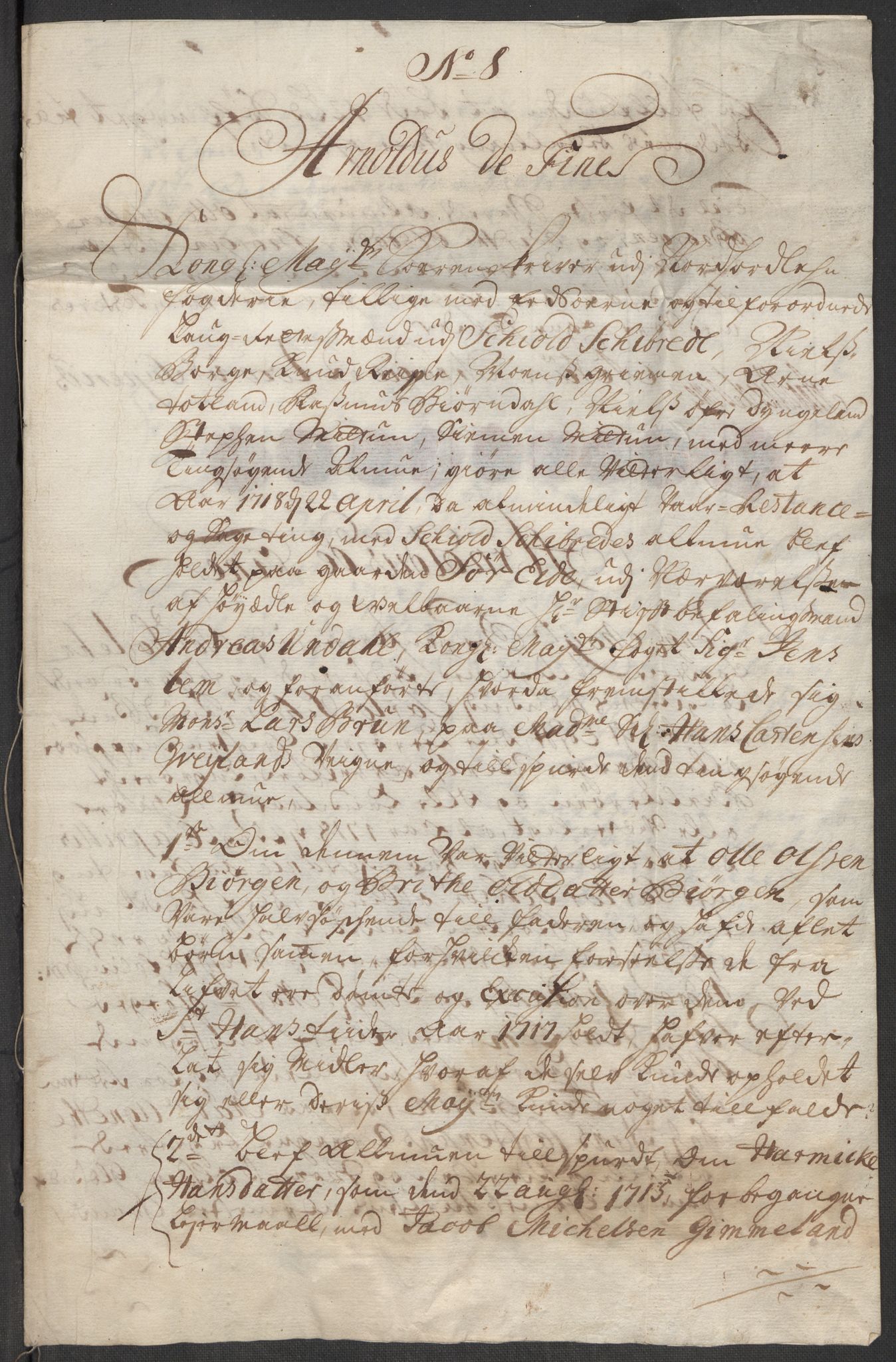 Rentekammeret inntil 1814, Reviderte regnskaper, Fogderegnskap, AV/RA-EA-4092/R51/L3198: Fogderegnskap Nordhordland og Voss, 1715, p. 125