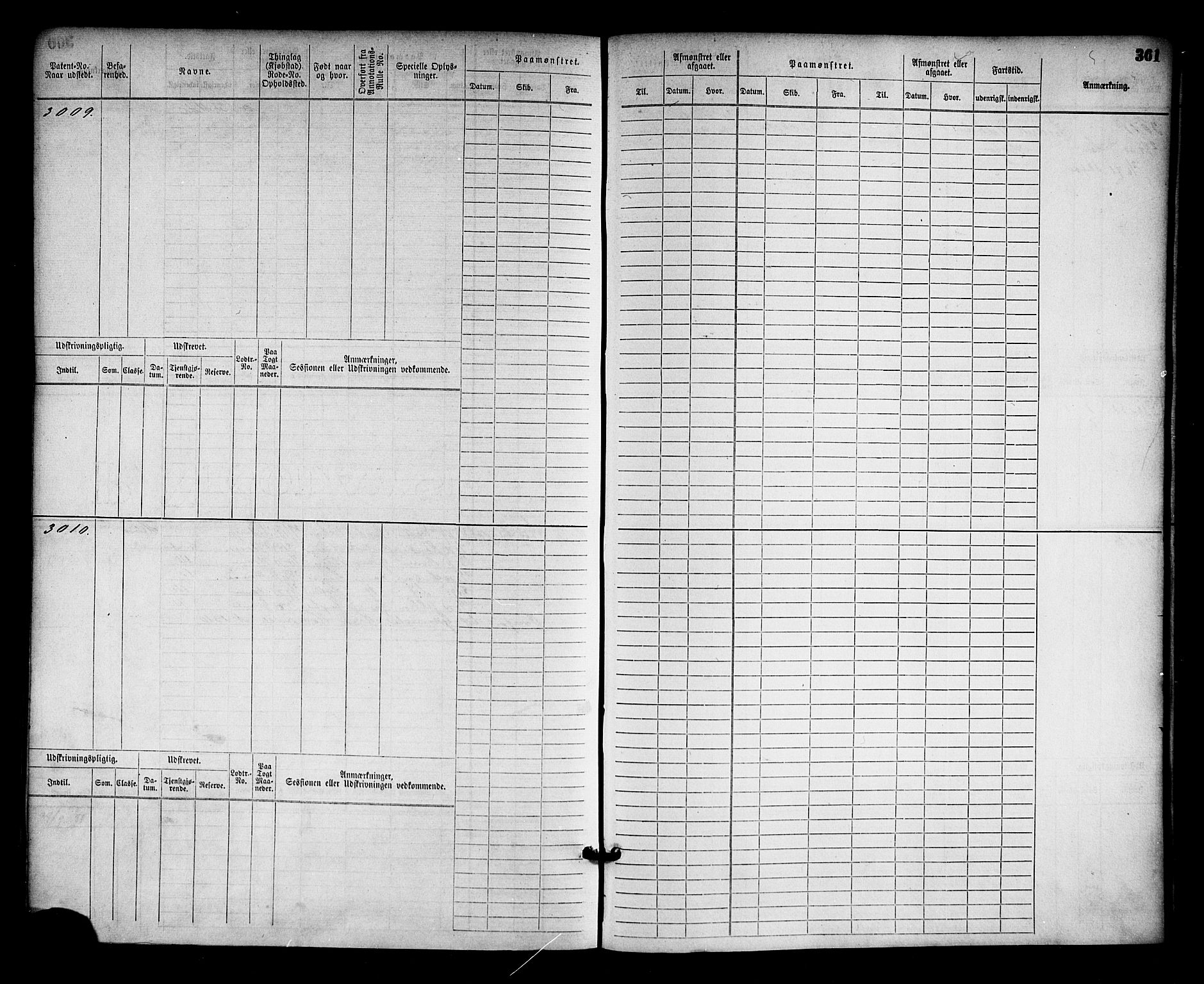 Arendal mønstringskrets, SAK/2031-0012/F/Fb/L0013: Hovedrulle nr 2291-3044, S-11, 1868-1885, p. 368