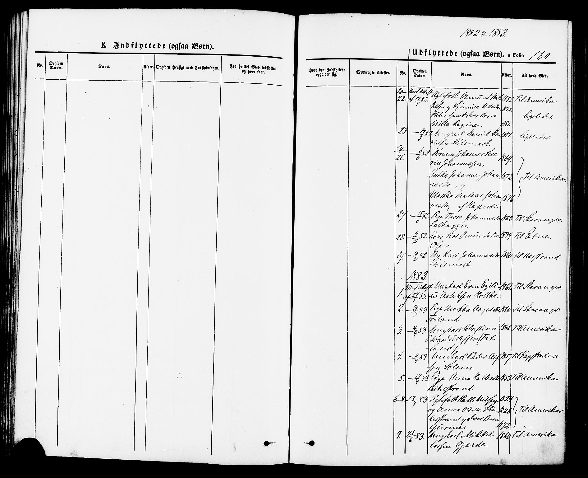 Vikedal sokneprestkontor, AV/SAST-A-101840/01/IV: Parish register (official) no. A 7, 1868-1883, p. 180