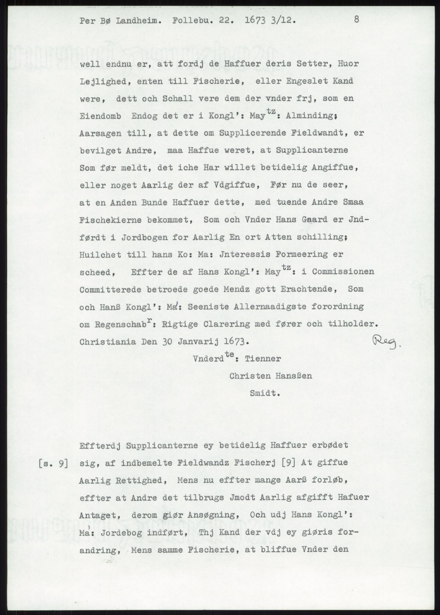 Samlinger til kildeutgivelse, Diplomavskriftsamlingen, AV/RA-EA-4053/H/Ha, p. 3108