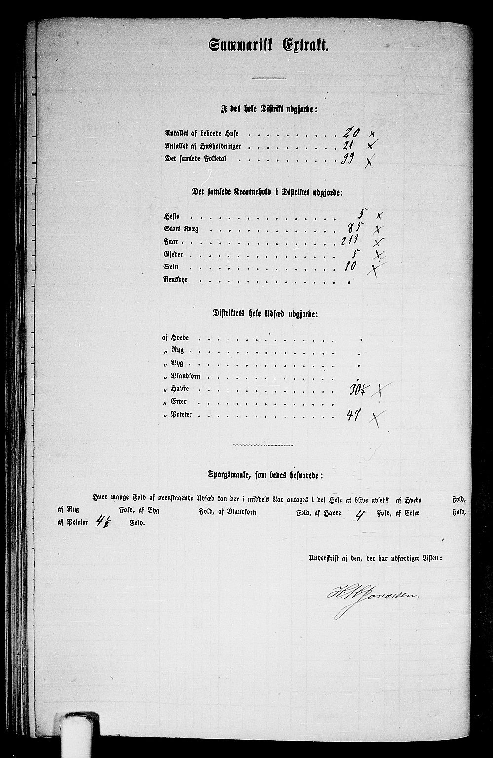 RA, 1865 census for Stord, 1865, p. 88