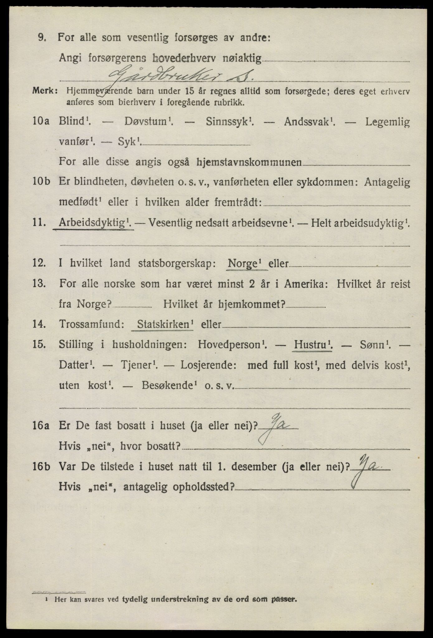 SAO, 1920 census for Eidsberg, 1920, p. 7466