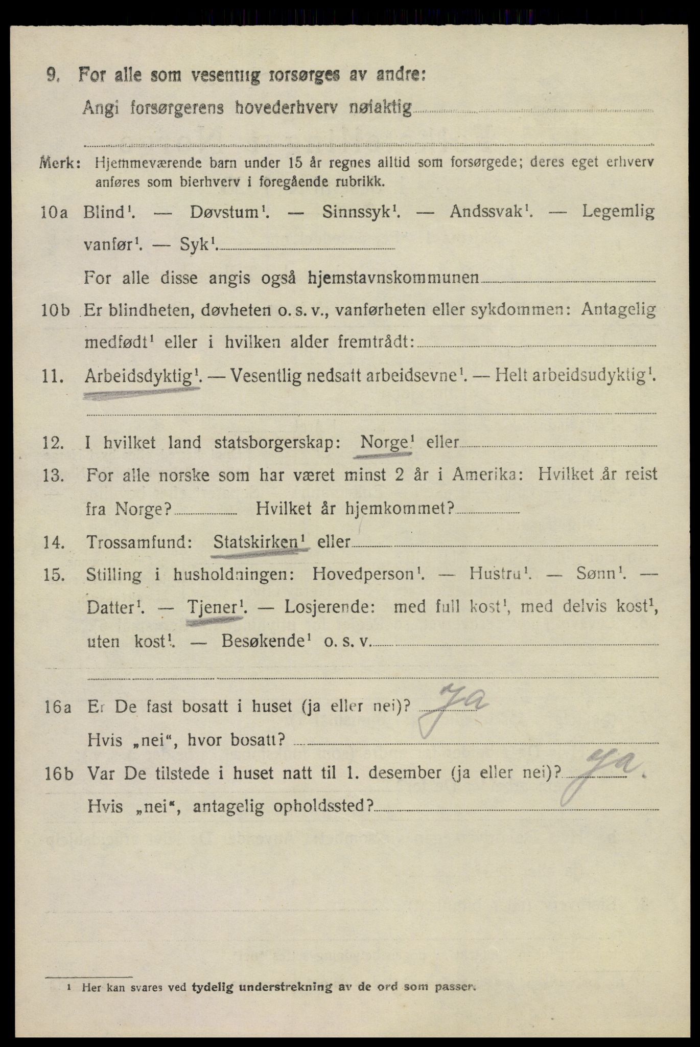 SAKO, 1920 census for Brunlanes, 1920, p. 6822